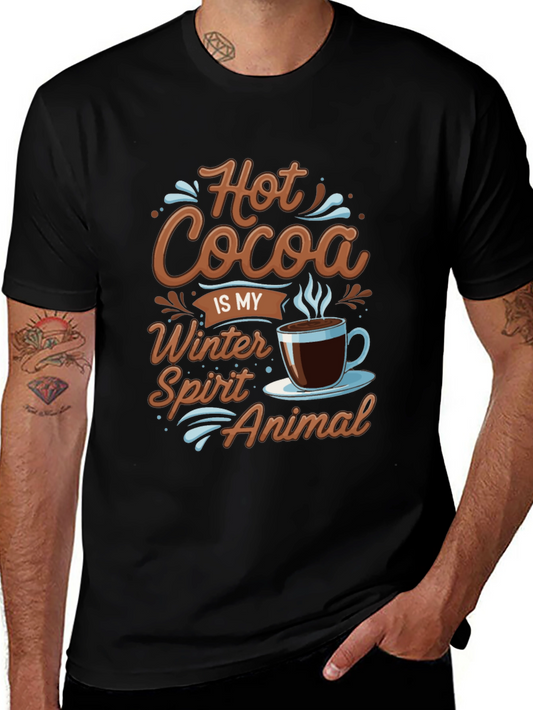 Hot Cocoa Winter Spirit T-Shirt