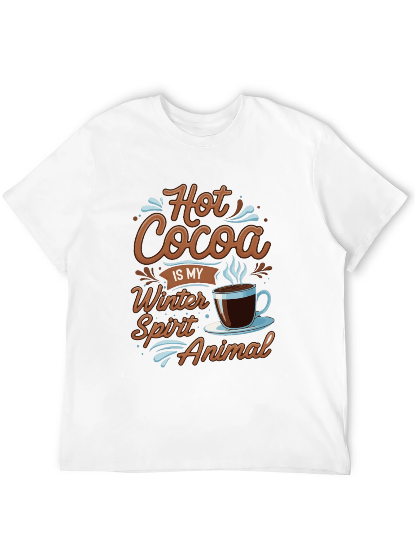 Hot Cocoa Winter Spirit T-Shirt