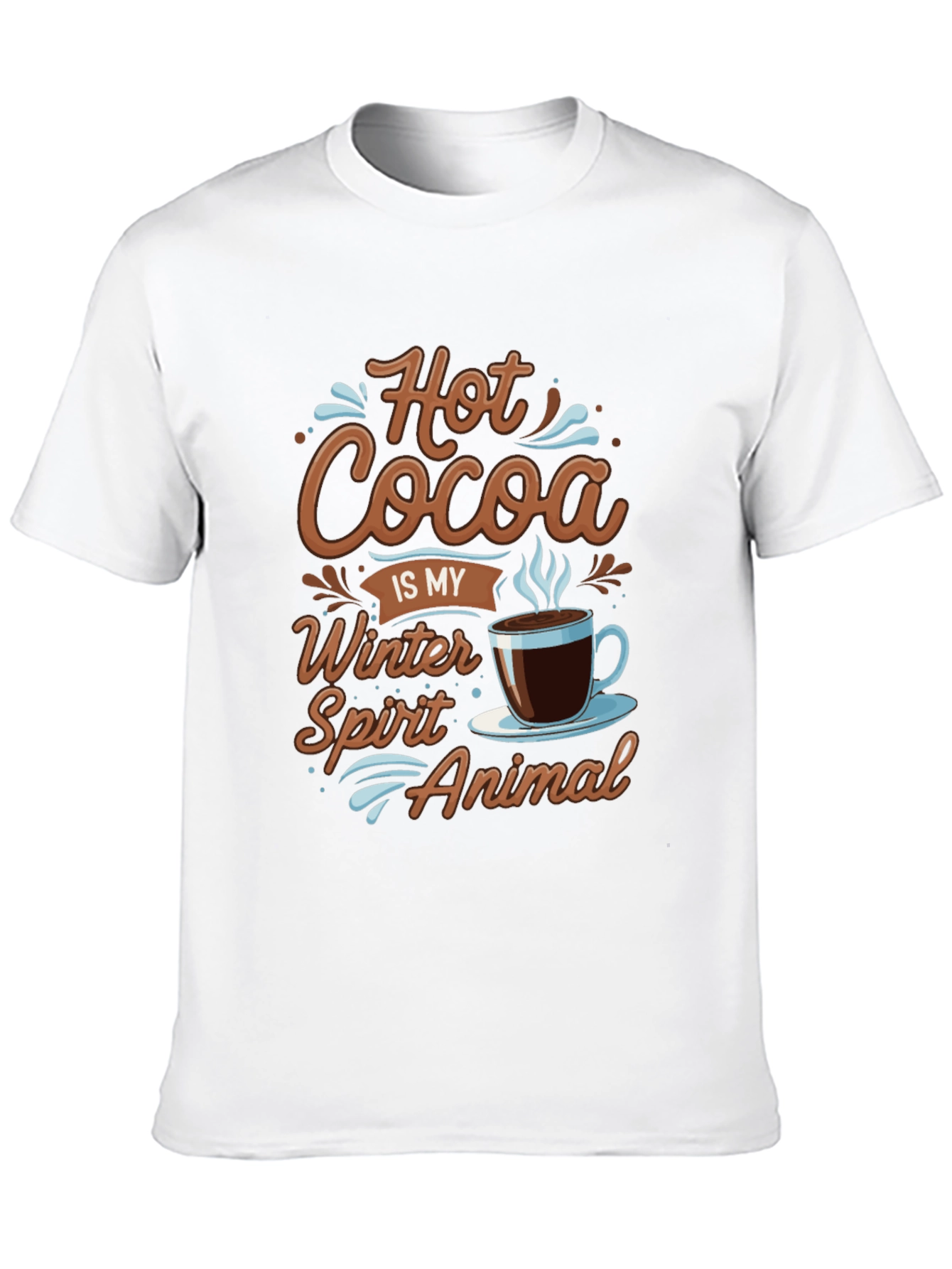 Hot Cocoa Winter Spirit T-Shirt