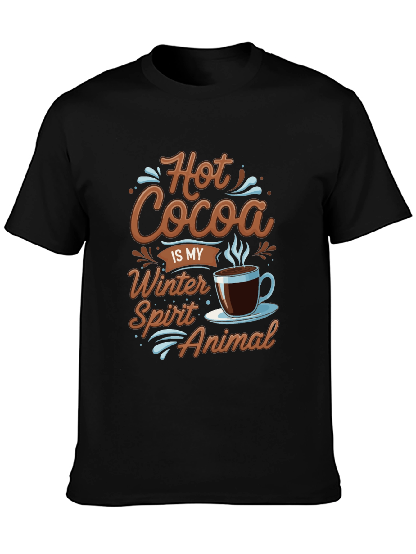 Hot Cocoa Winter Spirit T-Shirt
