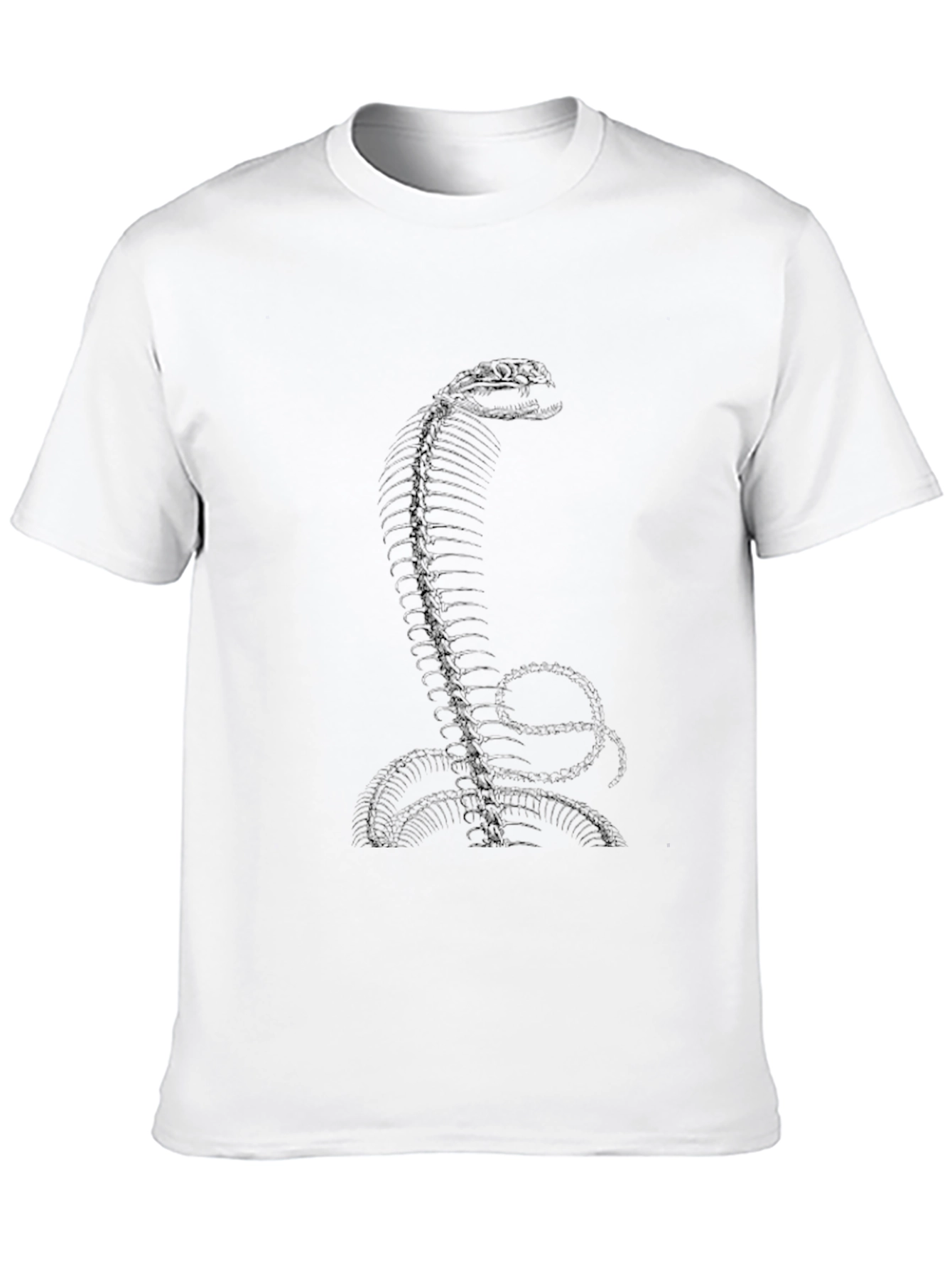 Cobra Skeleton Graphic Tee - Black T-Shirt
