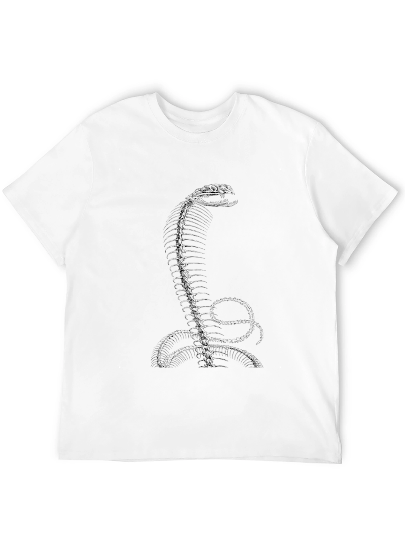 Cobra Skeleton Graphic Tee - Black T-Shirt