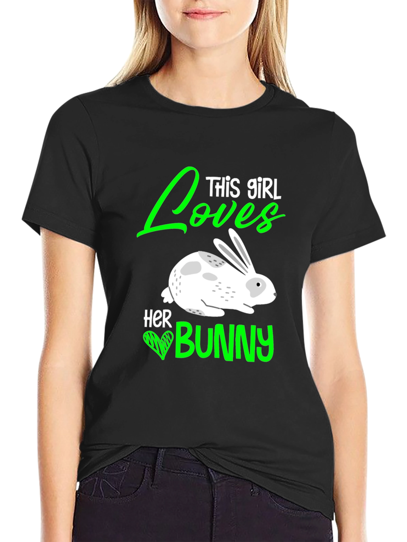 This Girl Loves Her Bunny T-Shirt