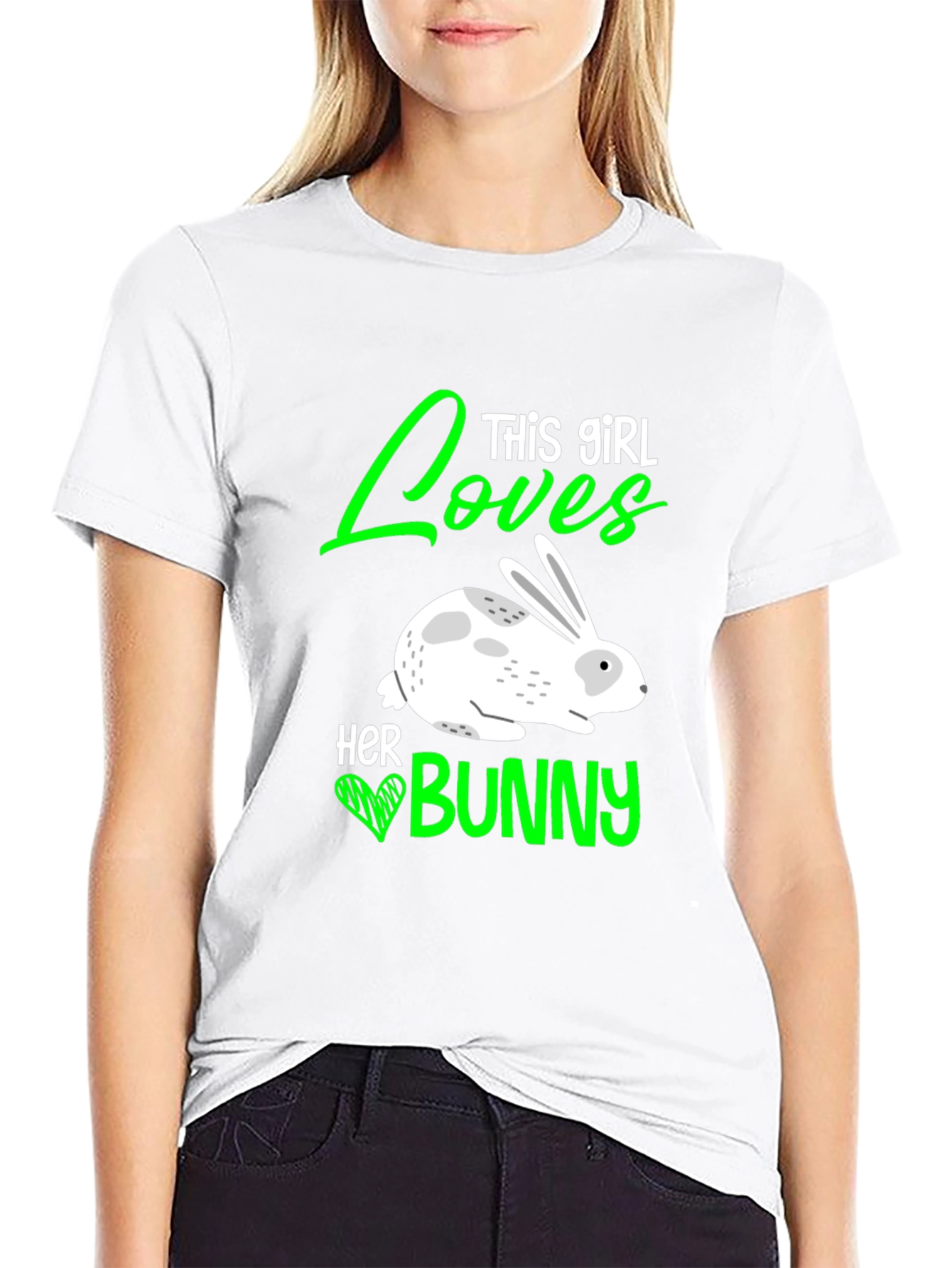 This Girl Loves Her Bunny T-Shirt