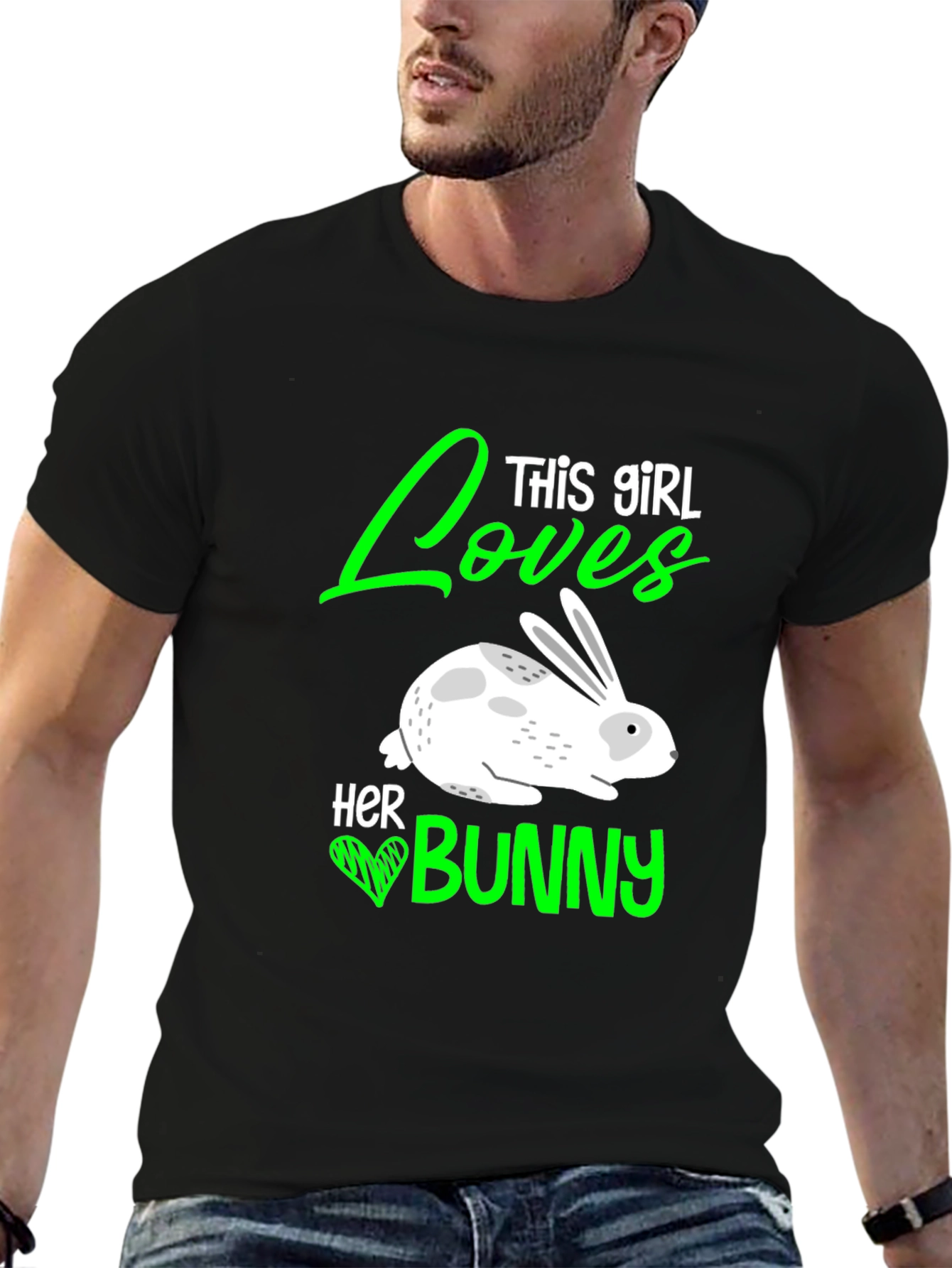 This Girl Loves Her Bunny T-Shirt