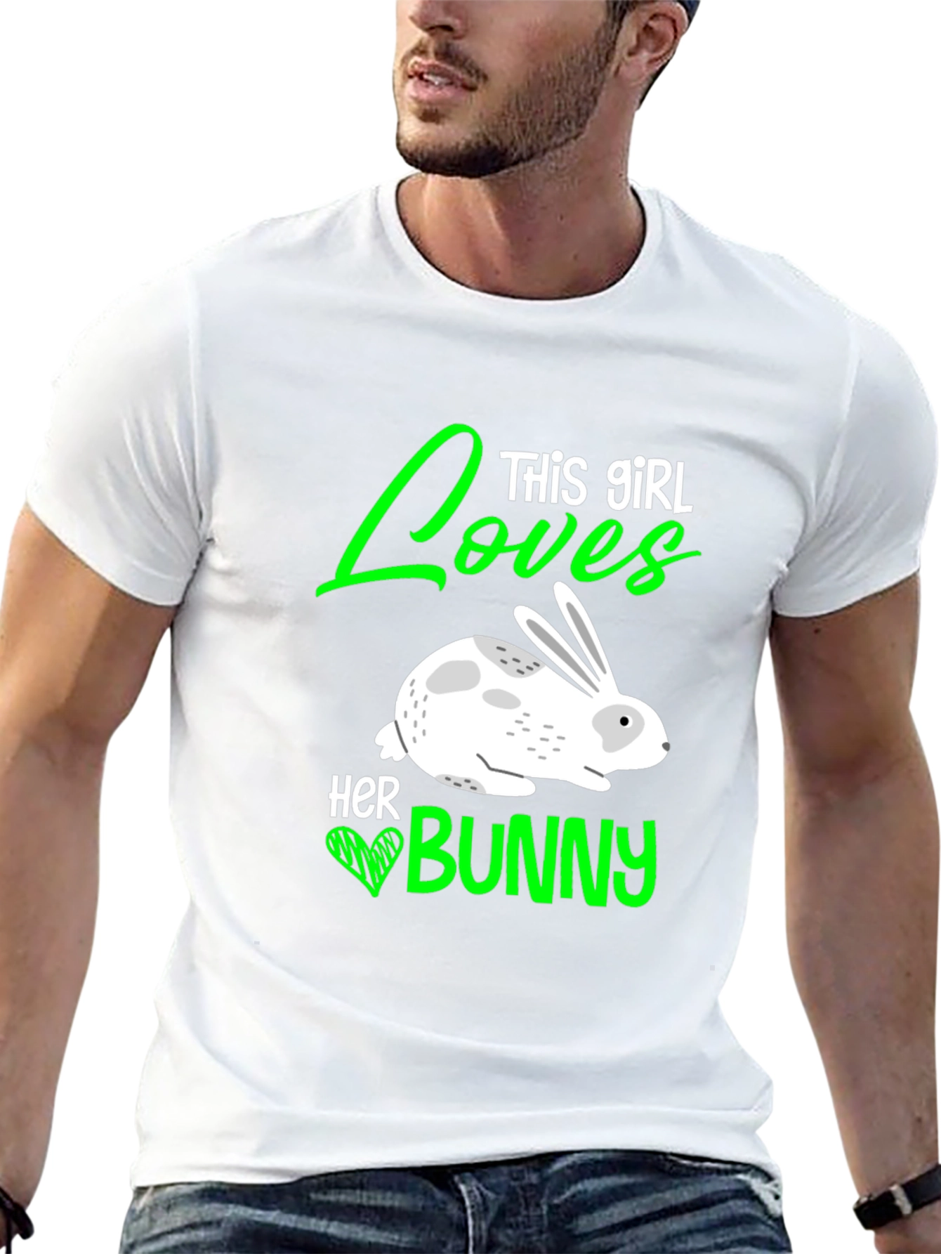 This Girl Loves Her Bunny T-Shirt