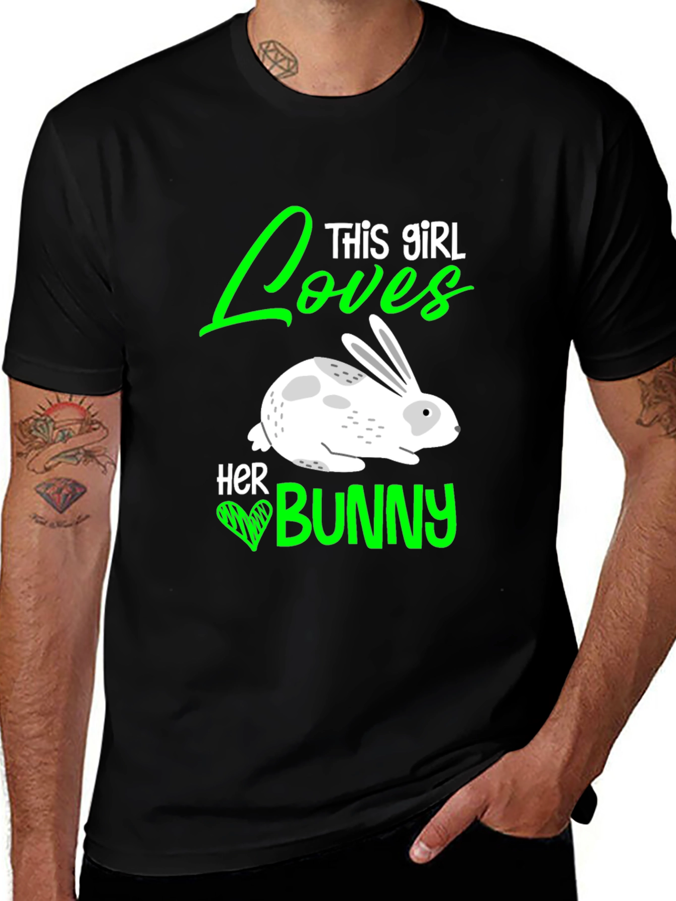 This Girl Loves Her Bunny T-Shirt