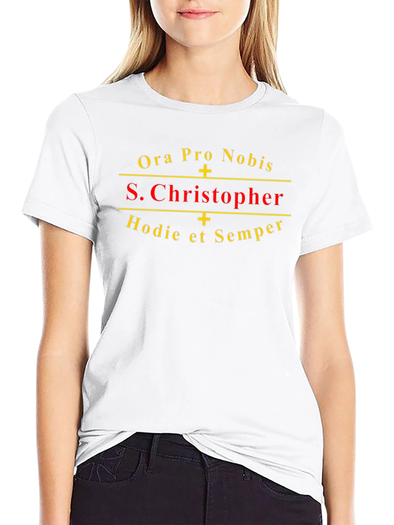 Saint Christopher T-Shirt - Ora Pro Nobis