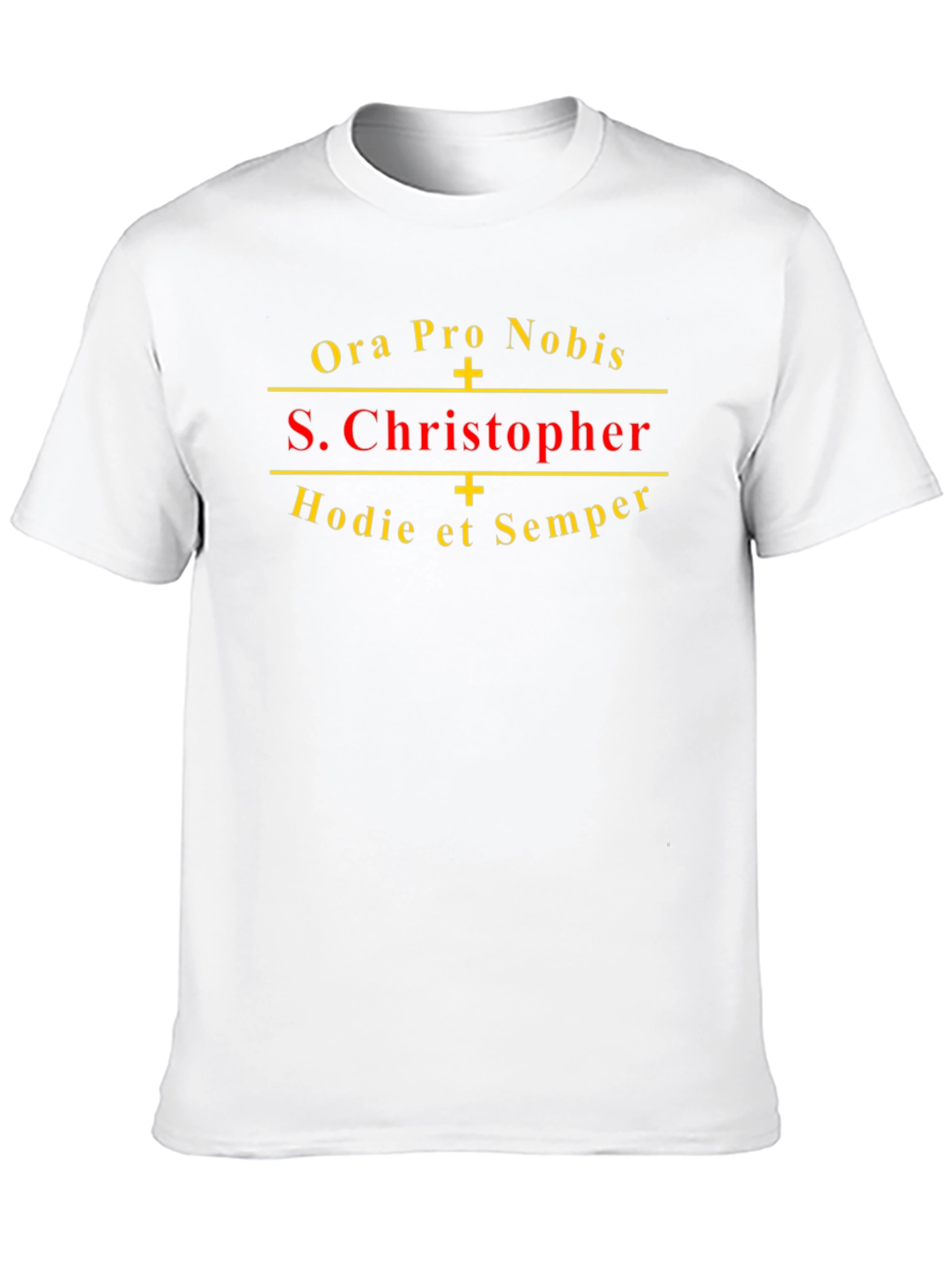 Saint Christopher T-Shirt - Ora Pro Nobis