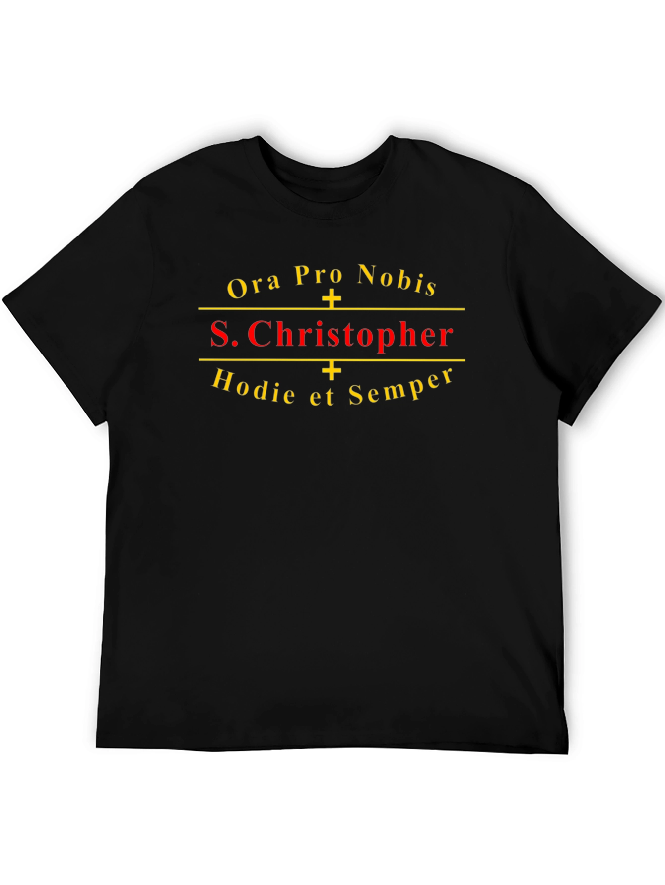 Saint Christopher T-Shirt - Ora Pro Nobis