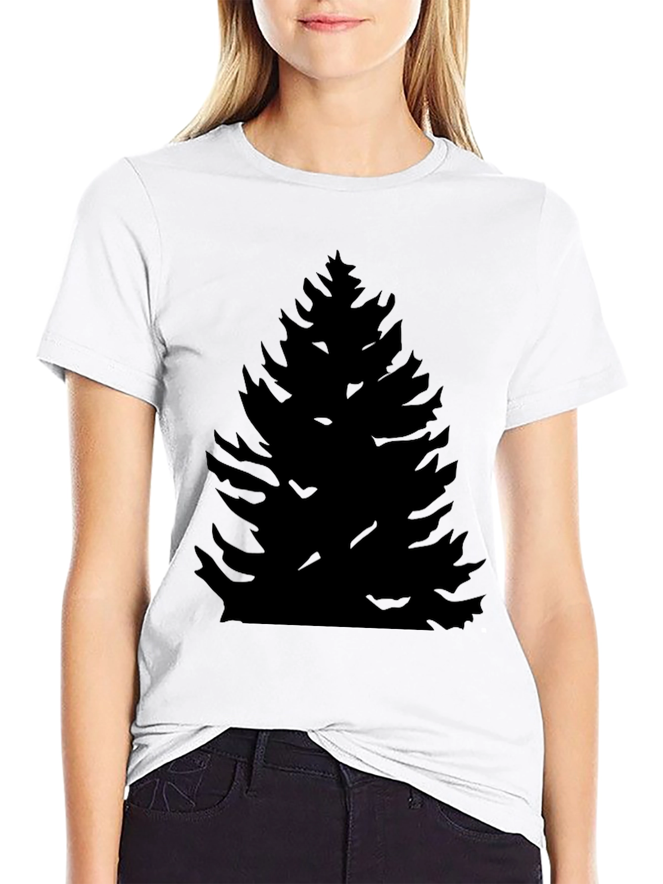 Evergreen Tree Graphic T-Shirt - Nature Lover Tee