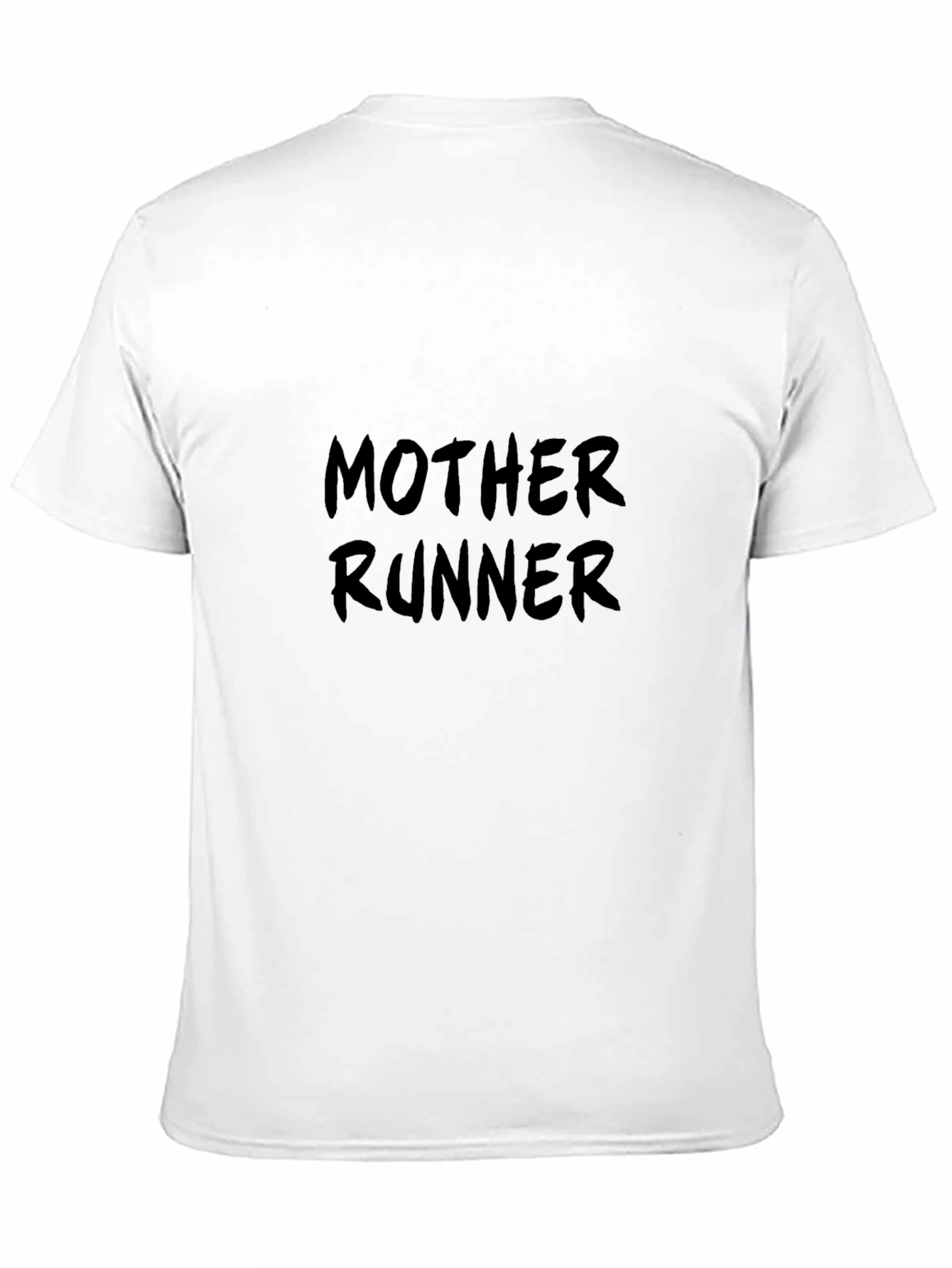 Mother Runner Graphic Tee - Black Casual Shirt