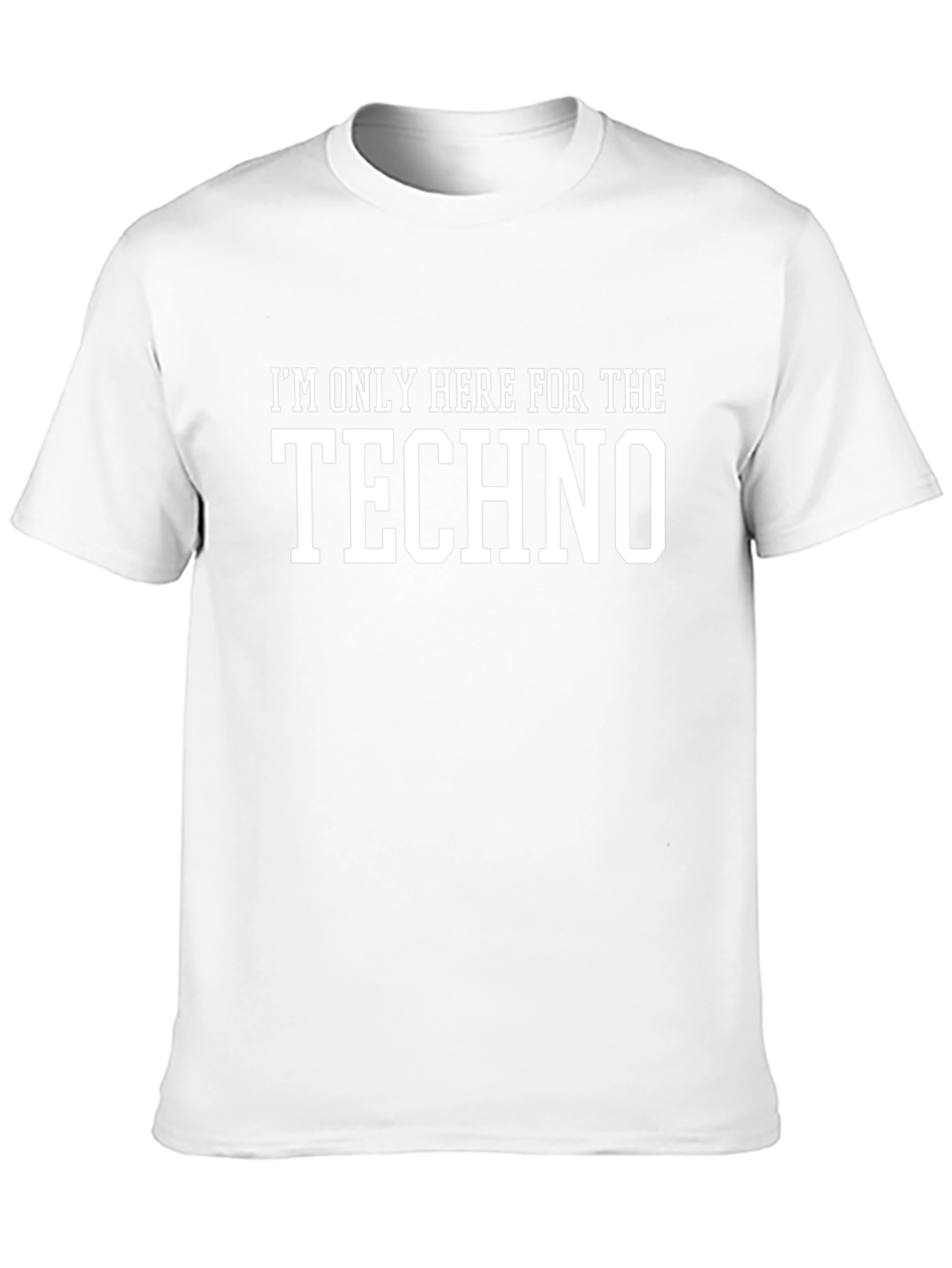 Techno Fan Black T-Shirt - Music Festival Rave Apparel