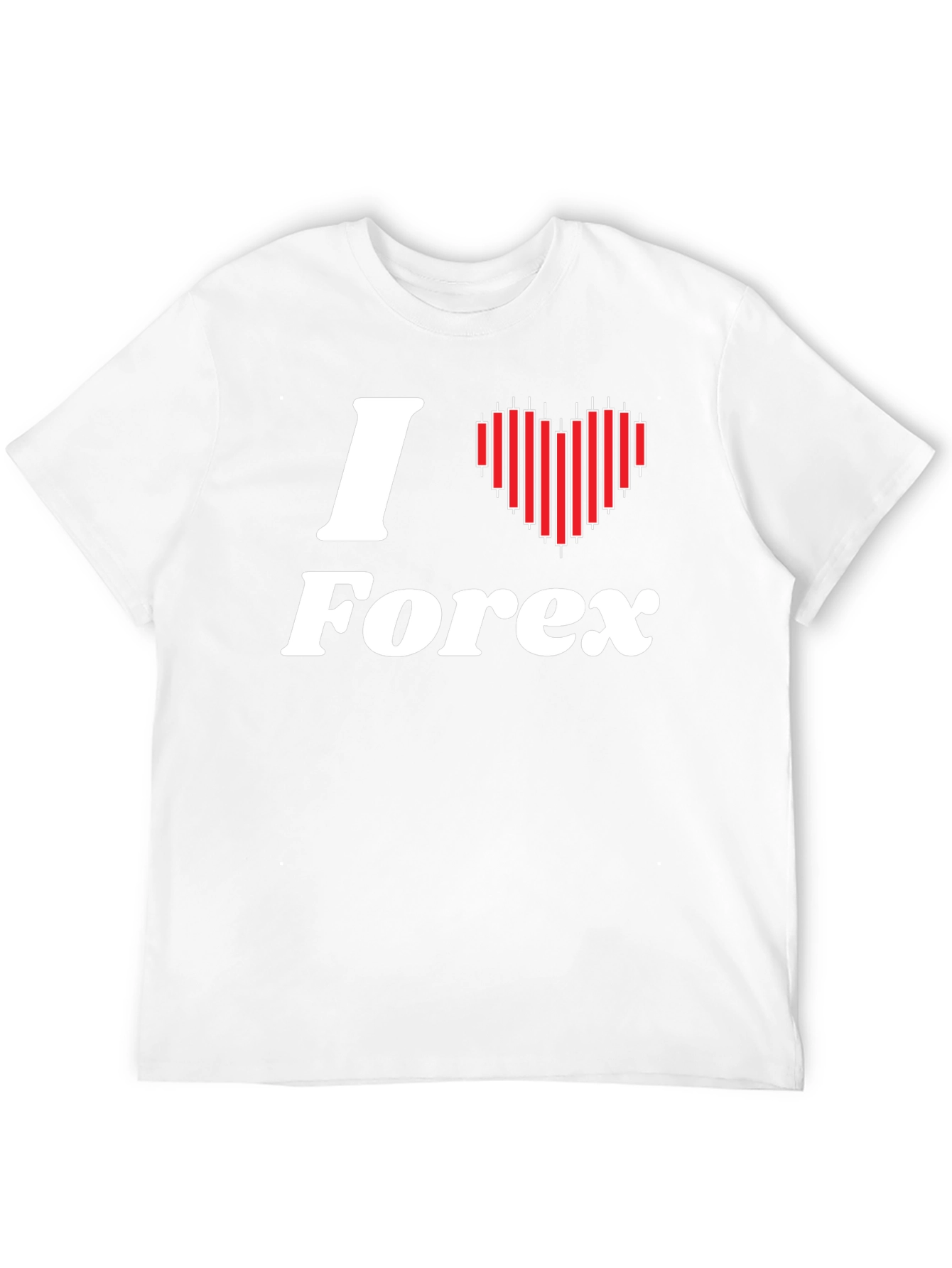I Heart Forex Trader T-Shirt - Black Cotton