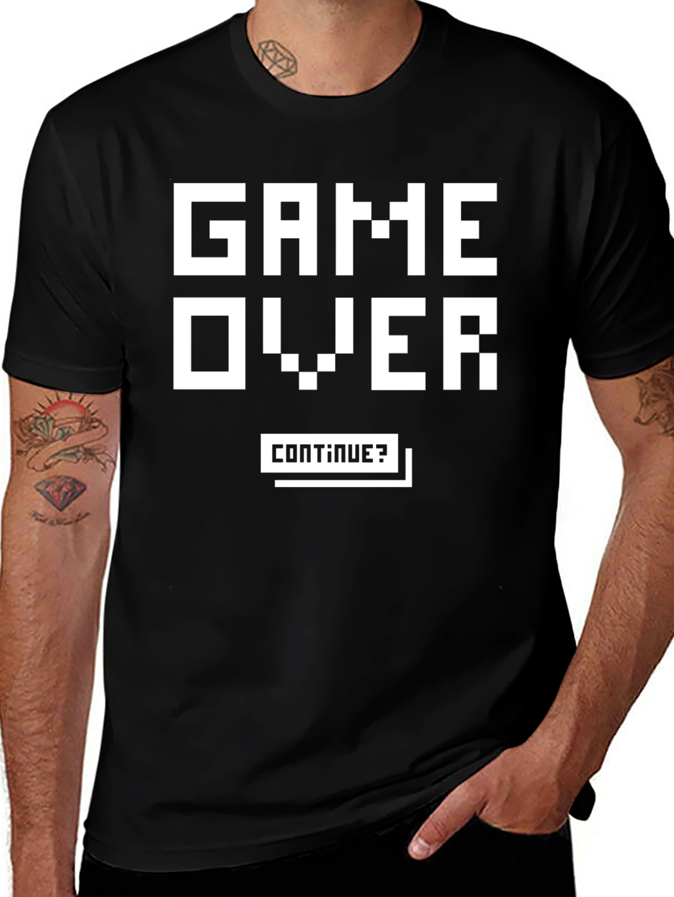 Game Over Continue? Graphic Tee