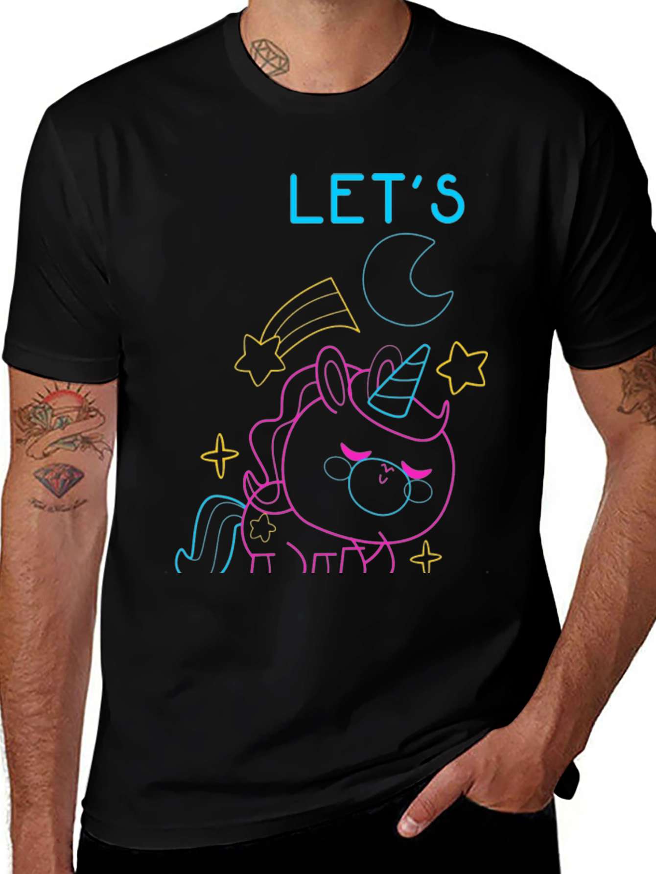 Unicorn Graphic Tee - Lets Dream