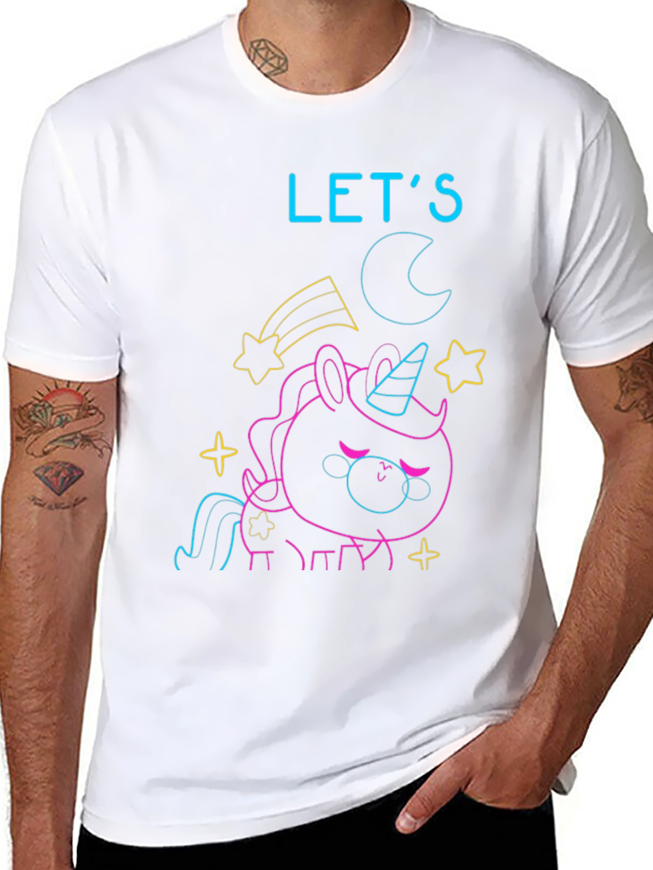 Unicorn Graphic Tee - Lets Dream