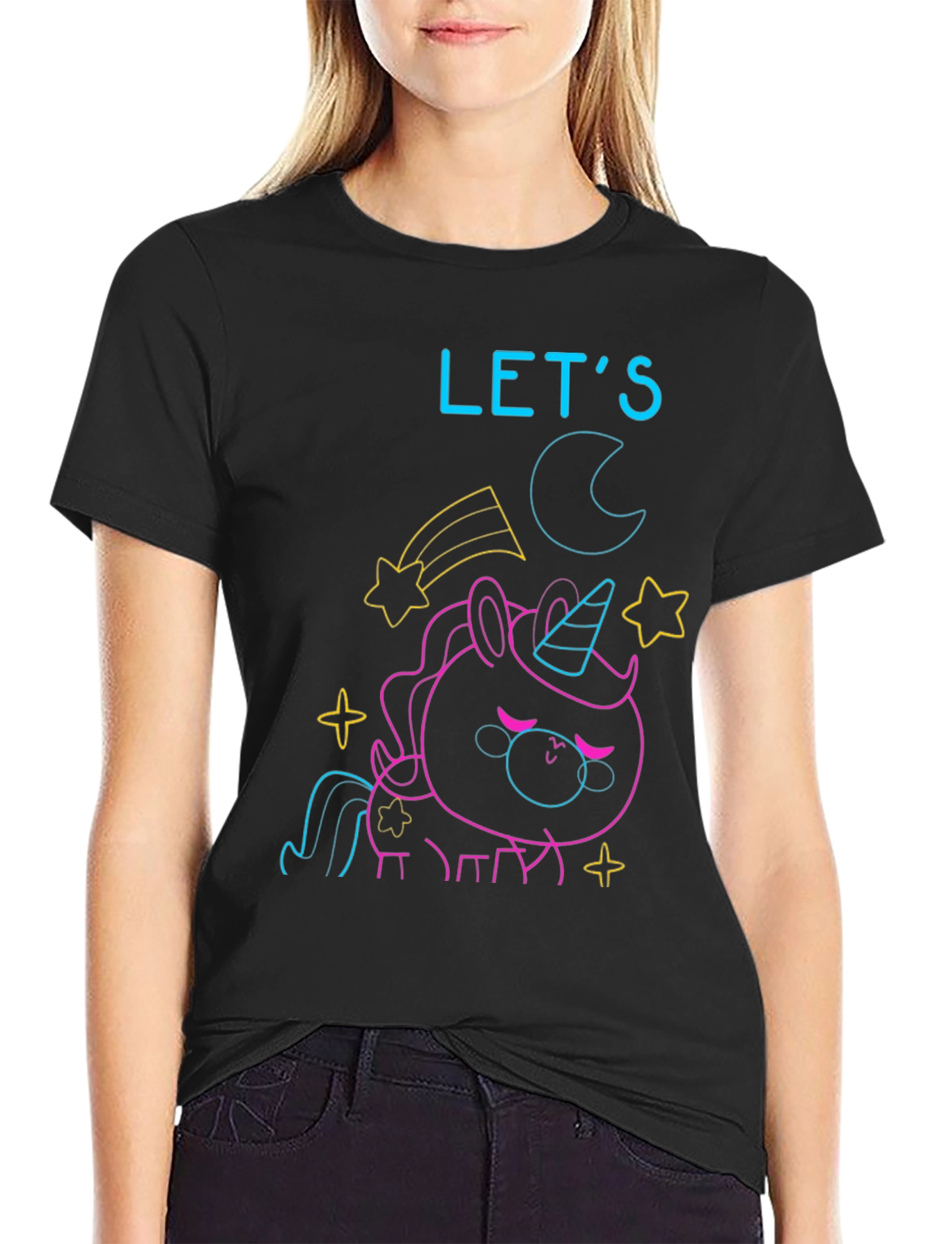 Unicorn Graphic Tee - Lets Dream