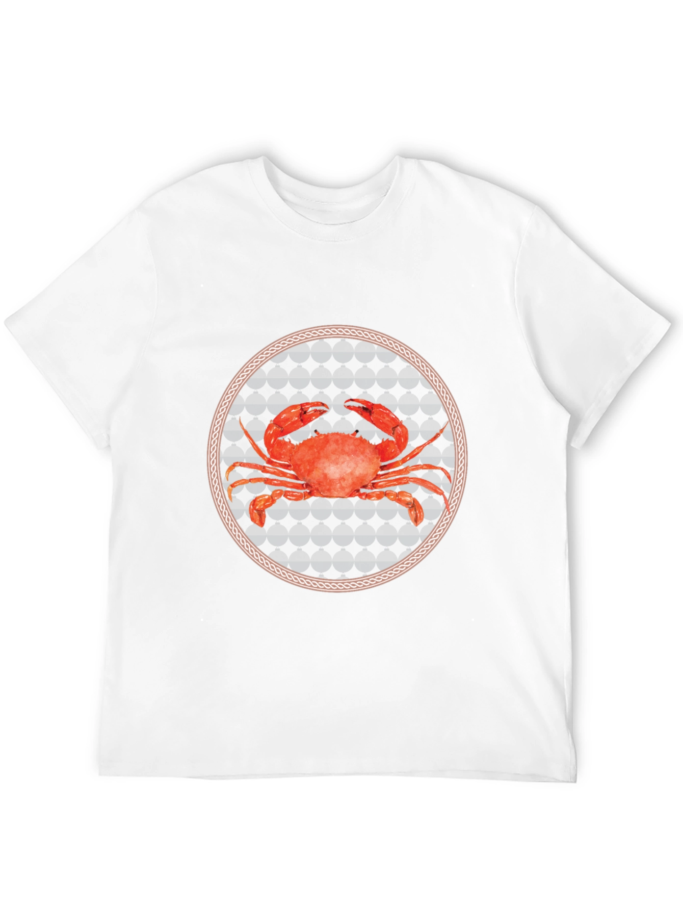Crab Graphic T-Shirt: Nautical Style