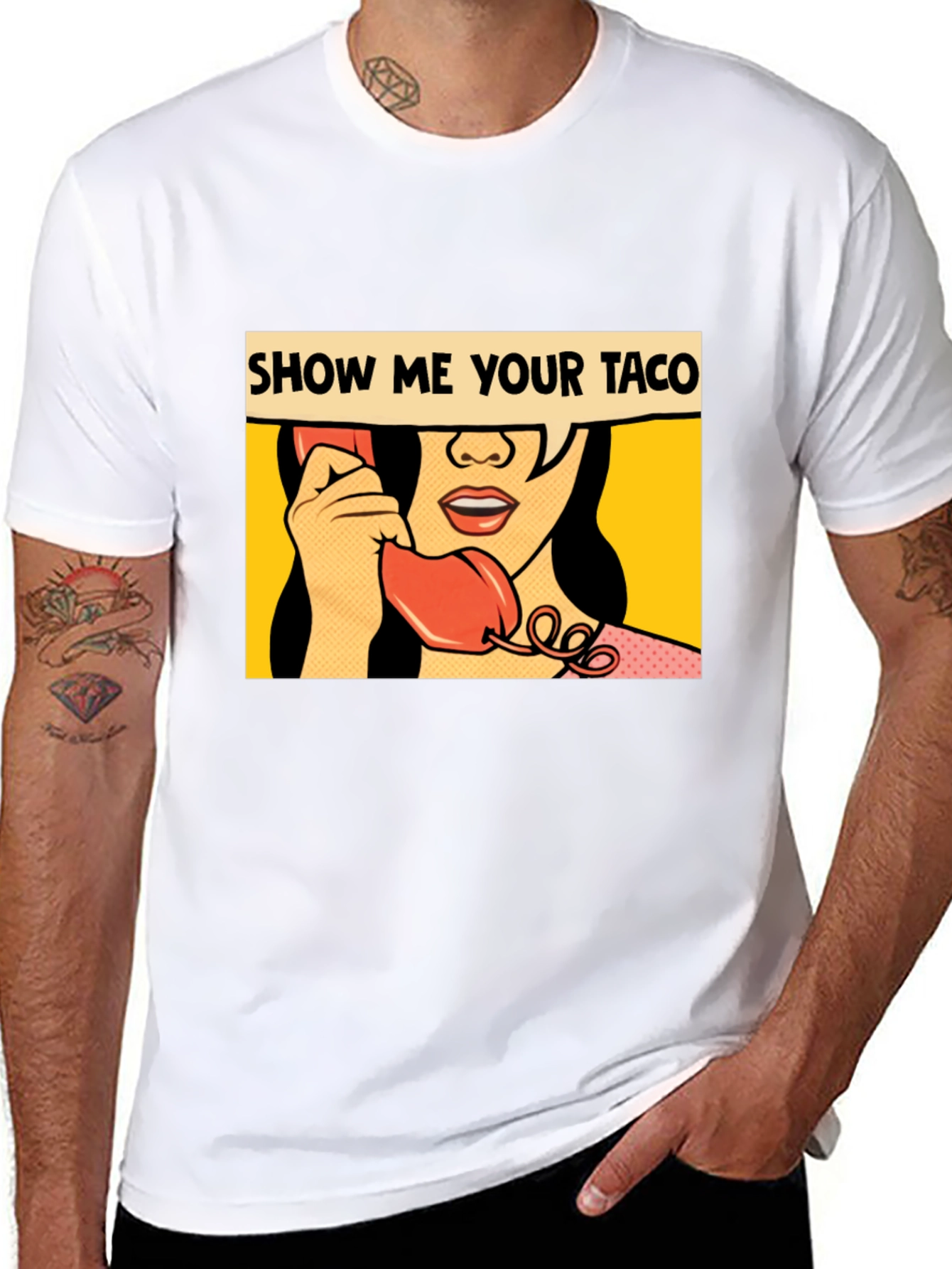 Show Me Your Taco Graphic Tee