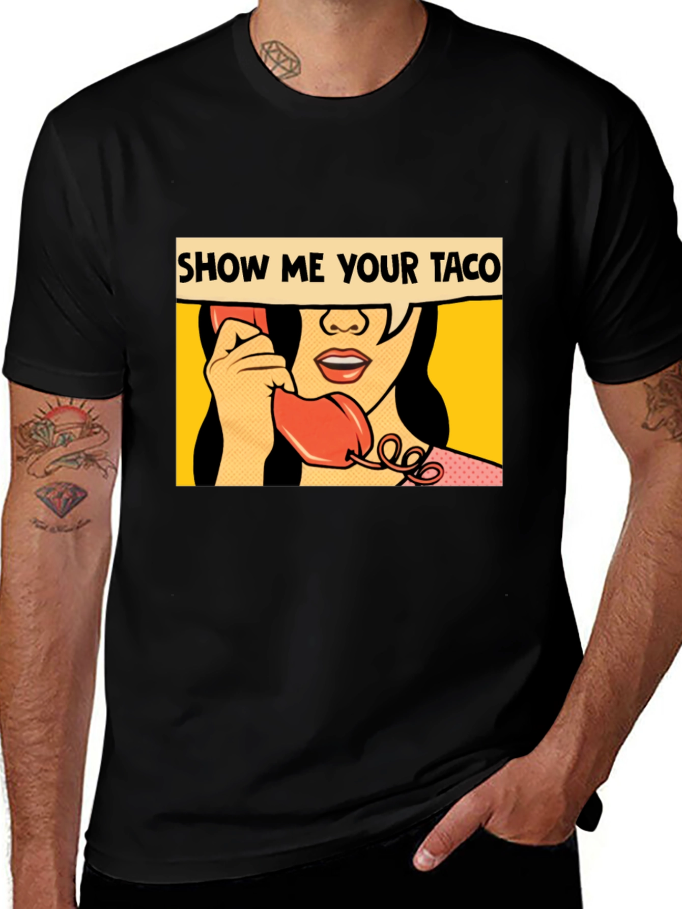 Show Me Your Taco Graphic Tee