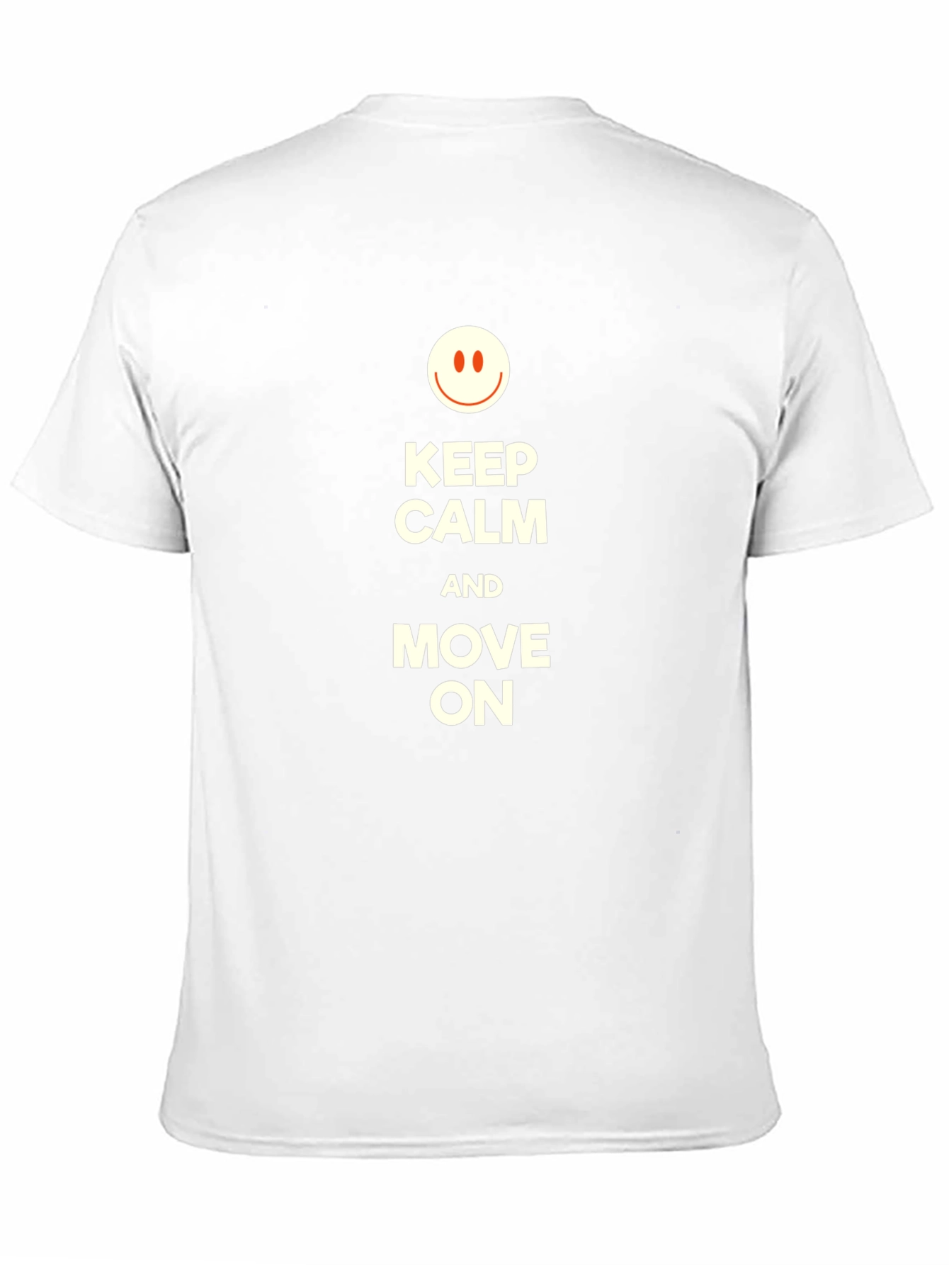 Keep Calm and Move On Graphic T-Shirt