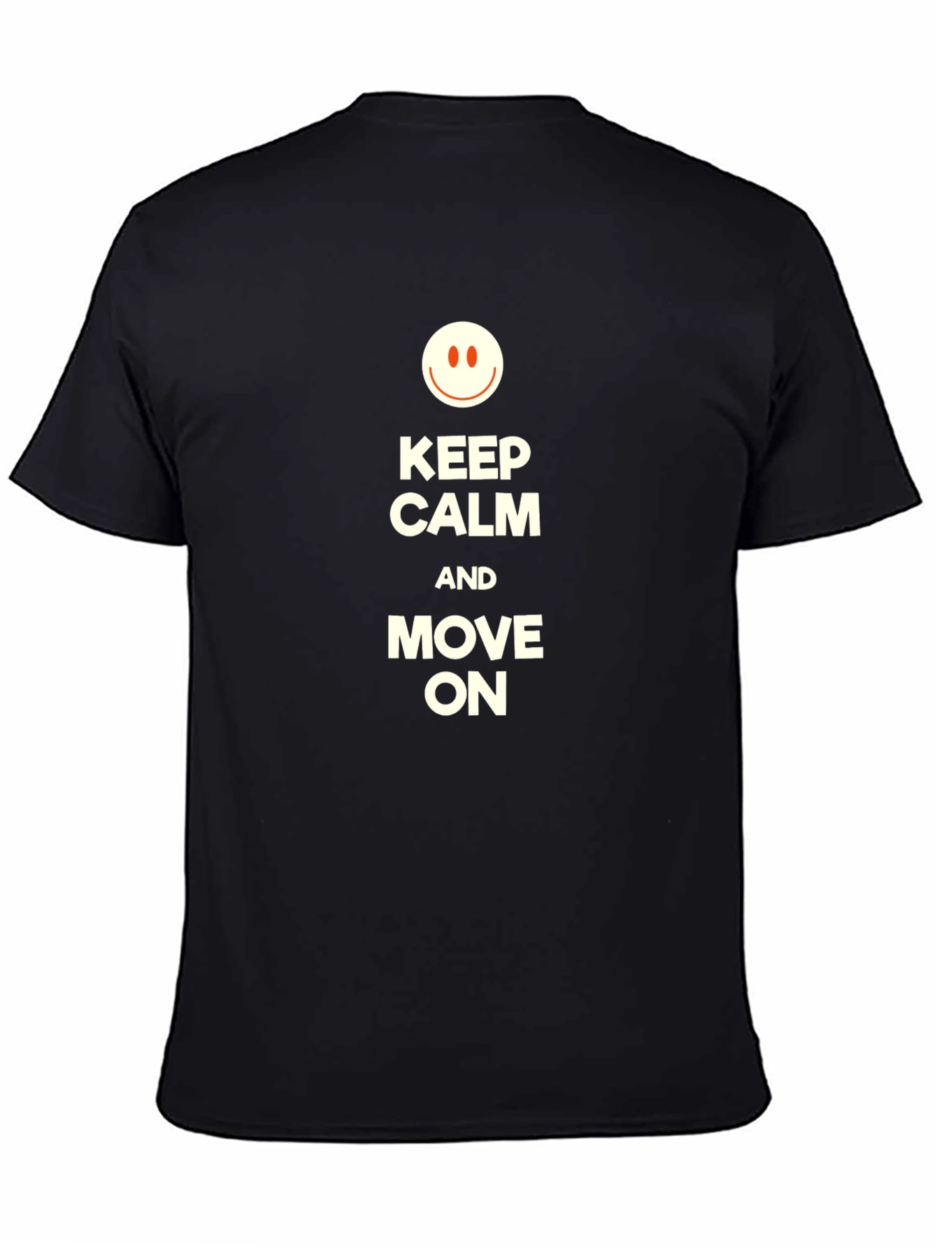 Keep Calm and Move On Graphic T-Shirt