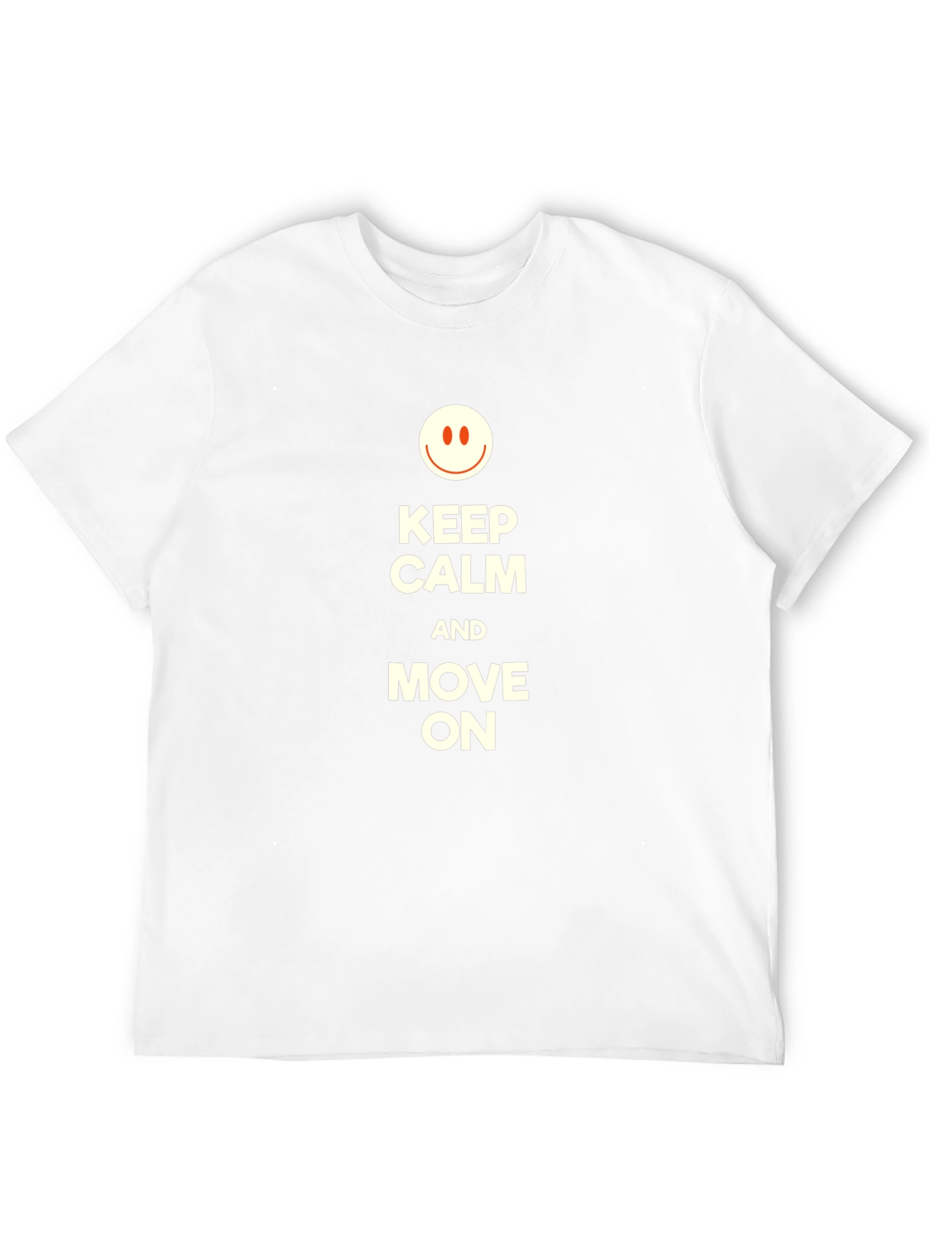 Keep Calm and Move On Graphic T-Shirt