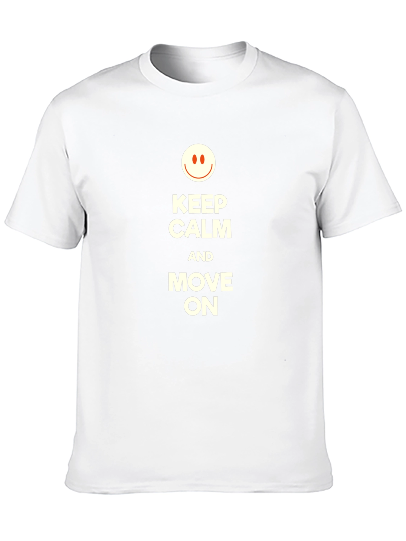 Keep Calm and Move On Graphic T-Shirt