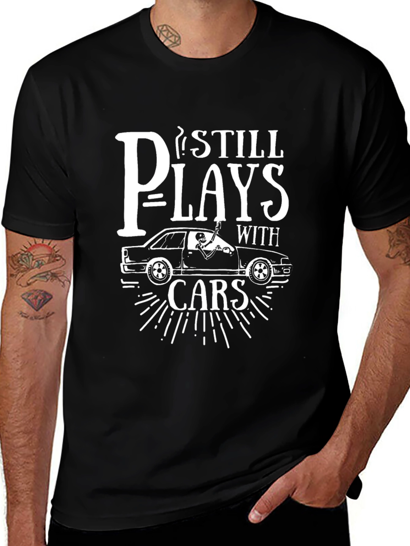 I Still Play With Cars Mens T-Shirt