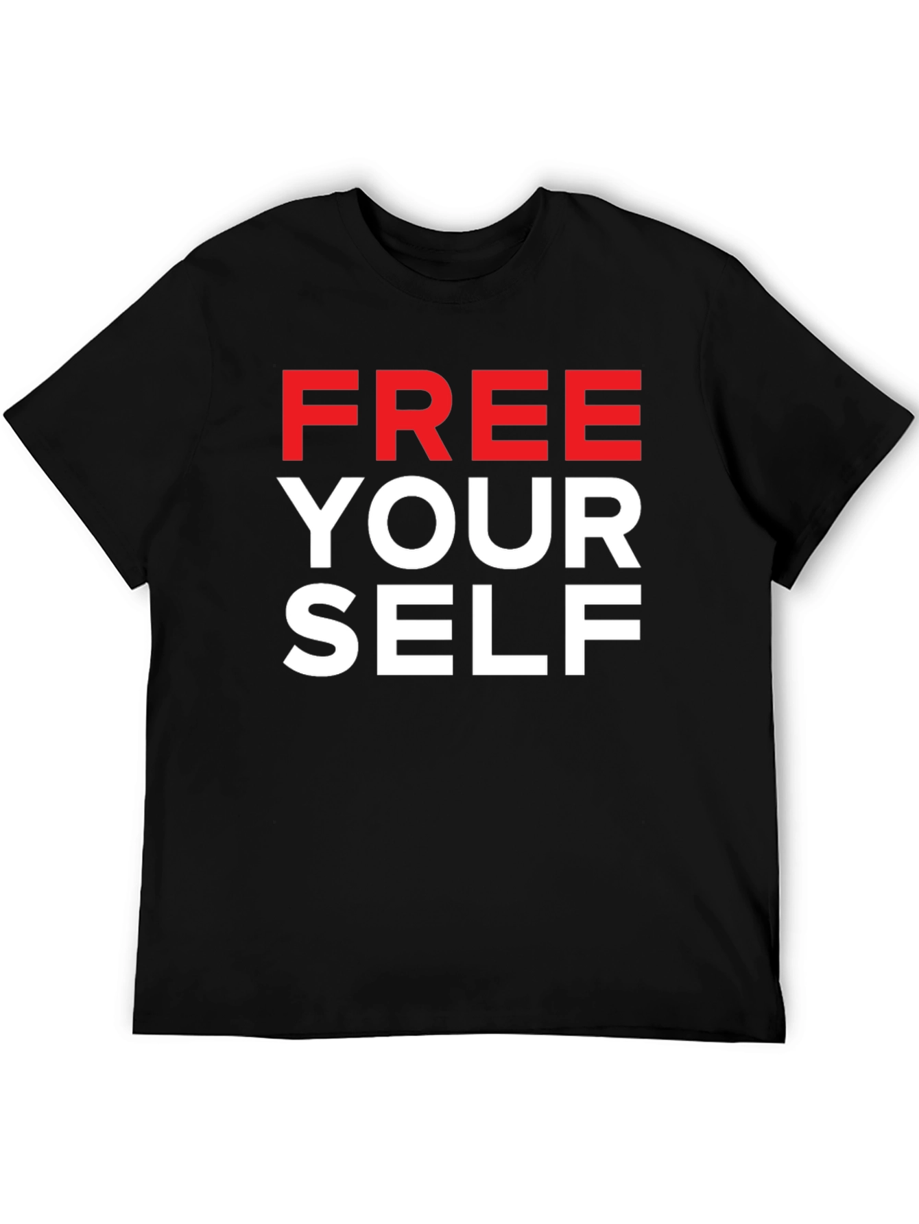 Free Yourself Graphic T-Shirt - Bold Statement Tee