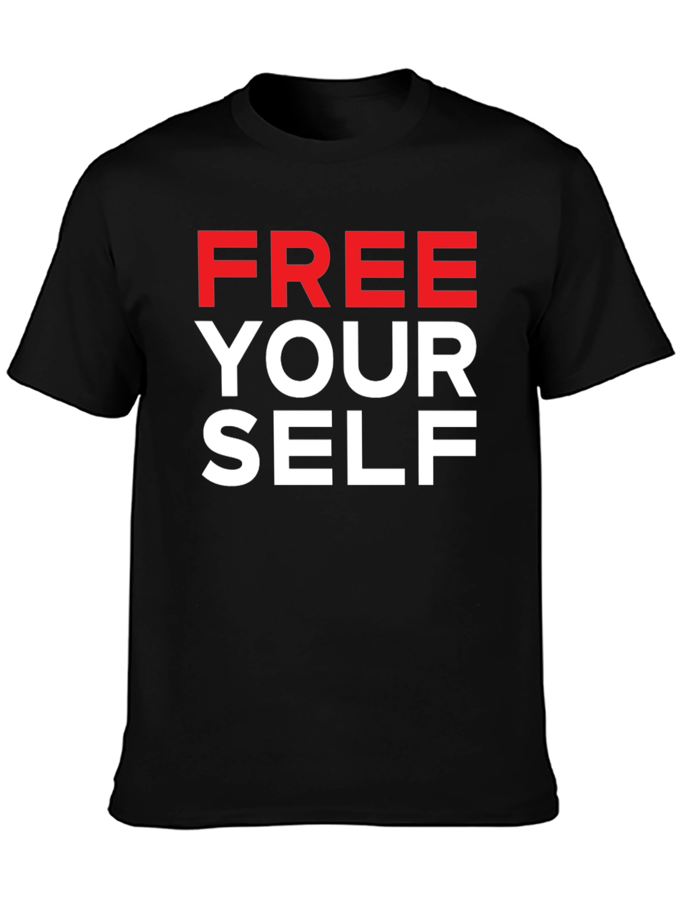 Free Yourself Graphic T-Shirt - Bold Statement Tee