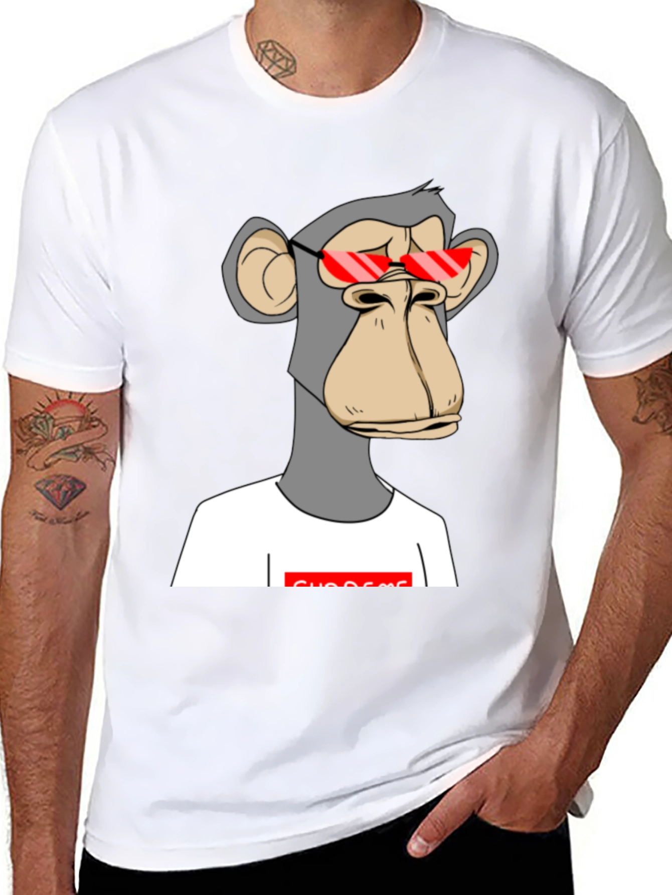 Bored Ape NFT T-Shirt - Streetwear Style