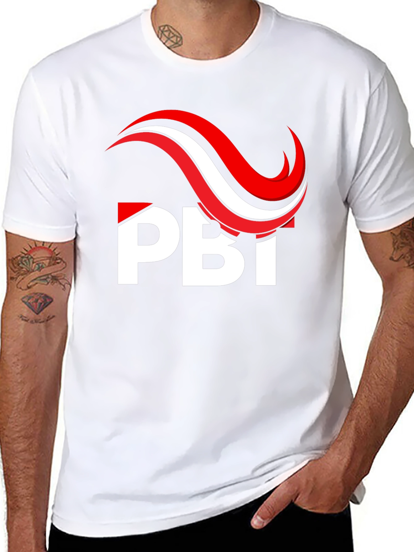 PBT Graphic Tee - Classic Logo Design - Black