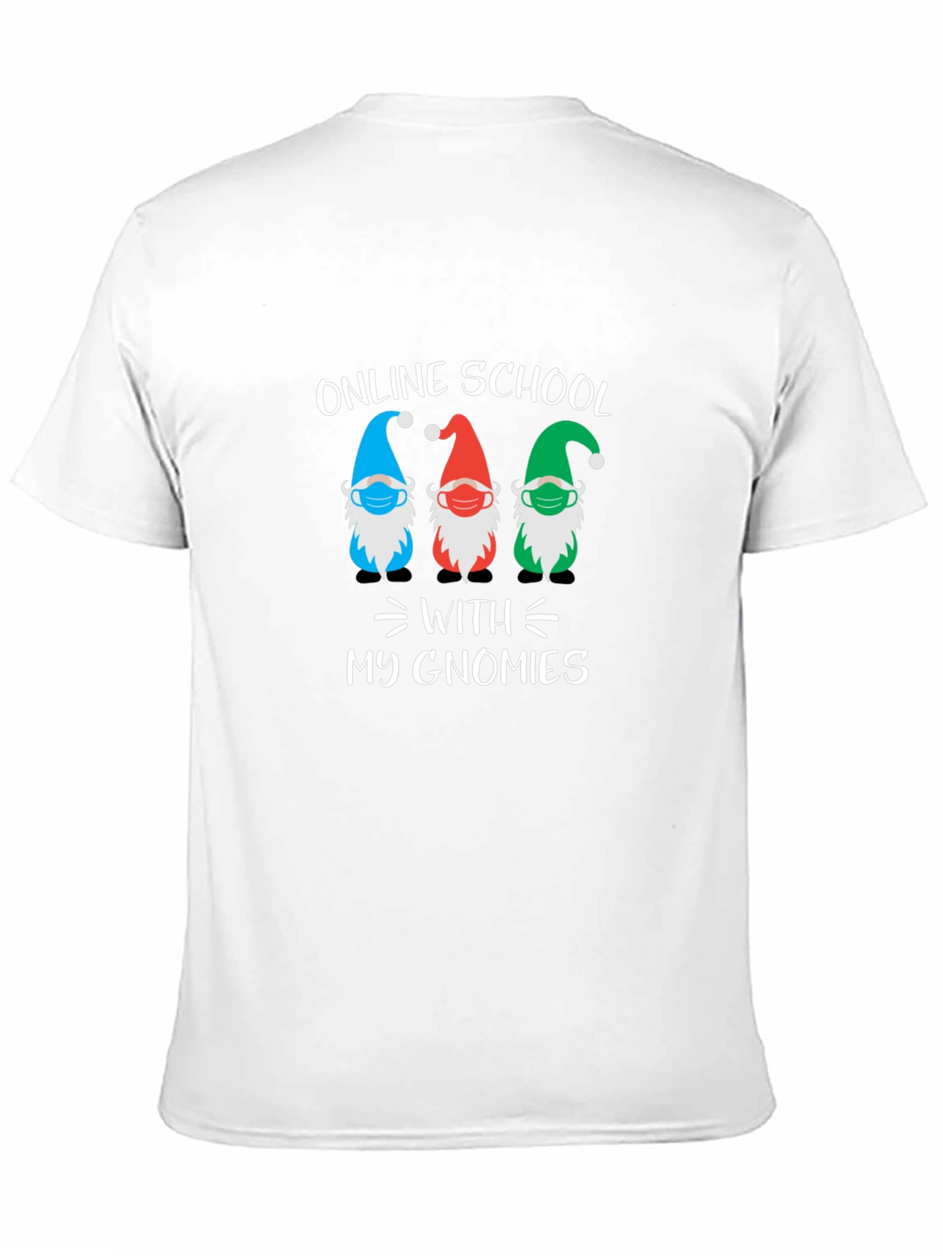 Online School With My Gnomies T-Shirt