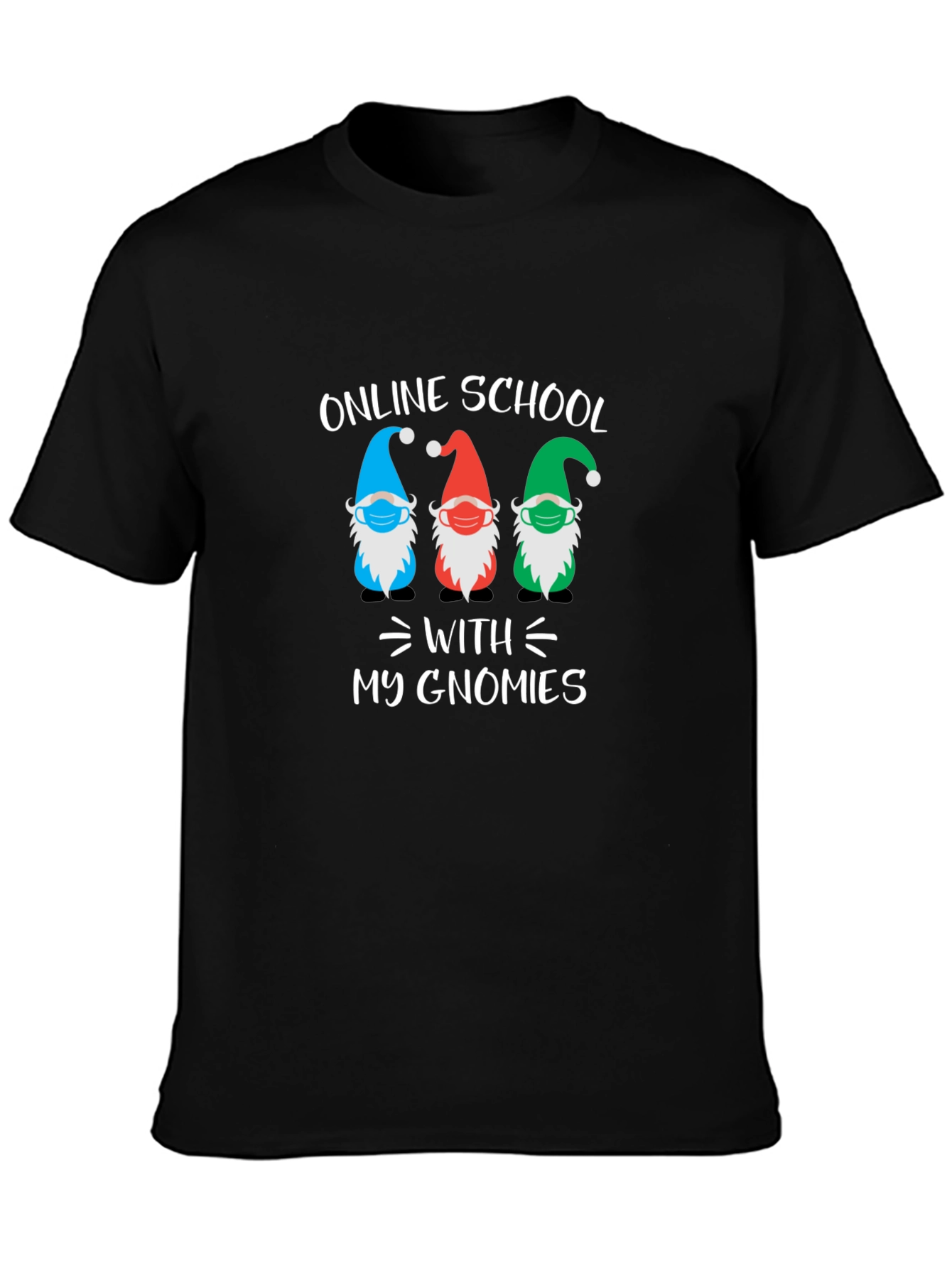 Online School With My Gnomies T-Shirt