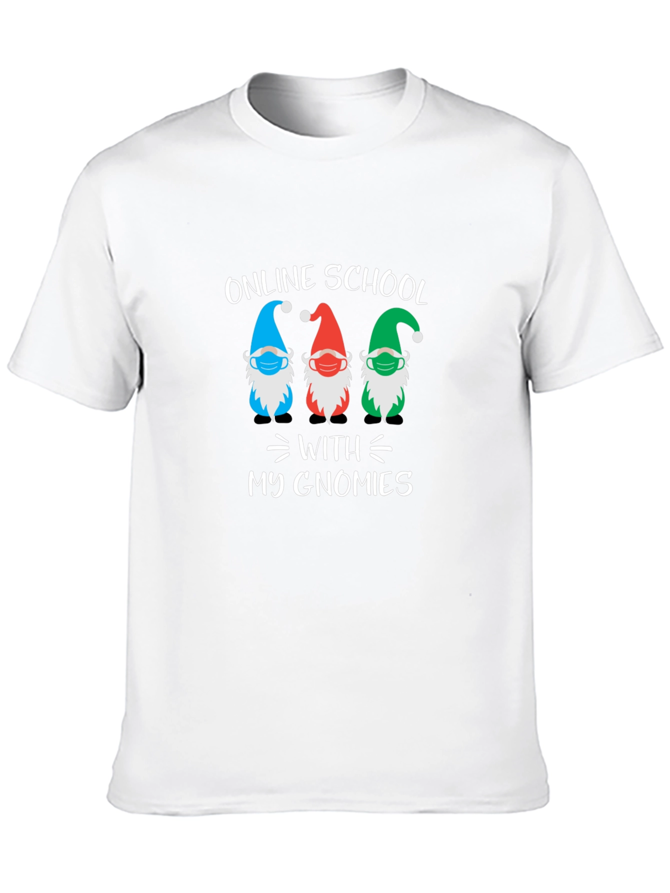 Online School With My Gnomies T-Shirt