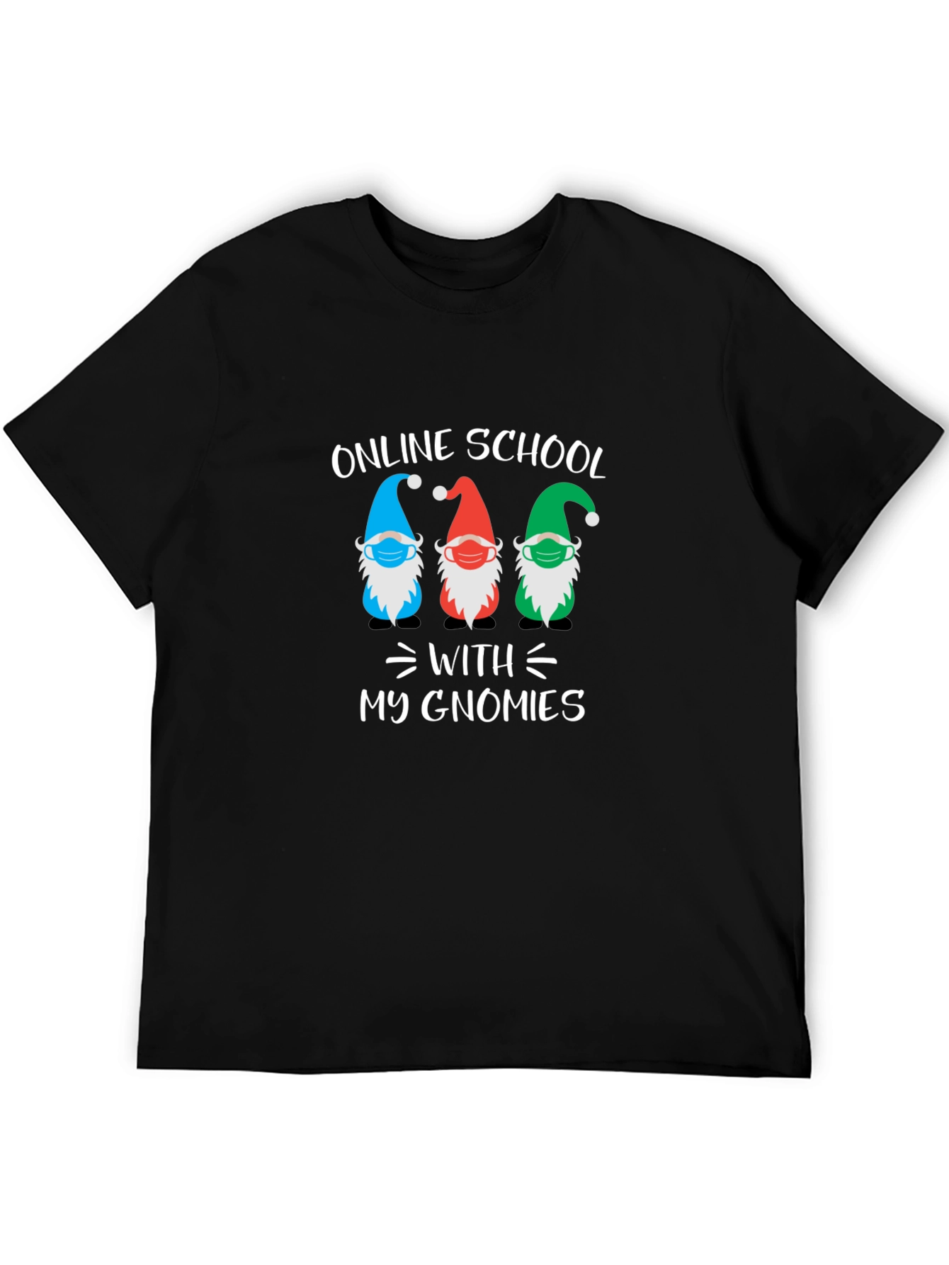 Online School With My Gnomies T-Shirt
