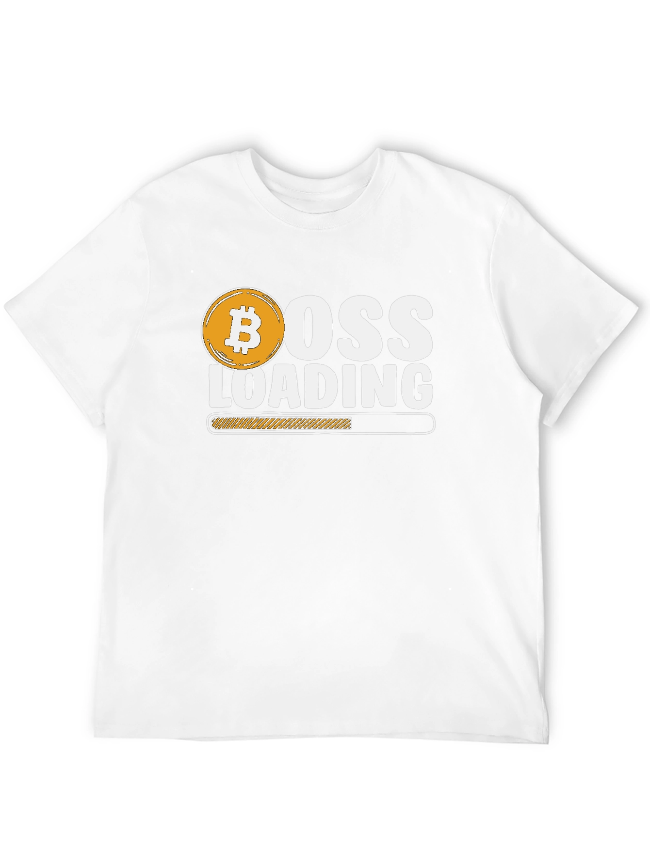 Bitcoin Boss Loading T-Shirt - Crypto Investor Tee