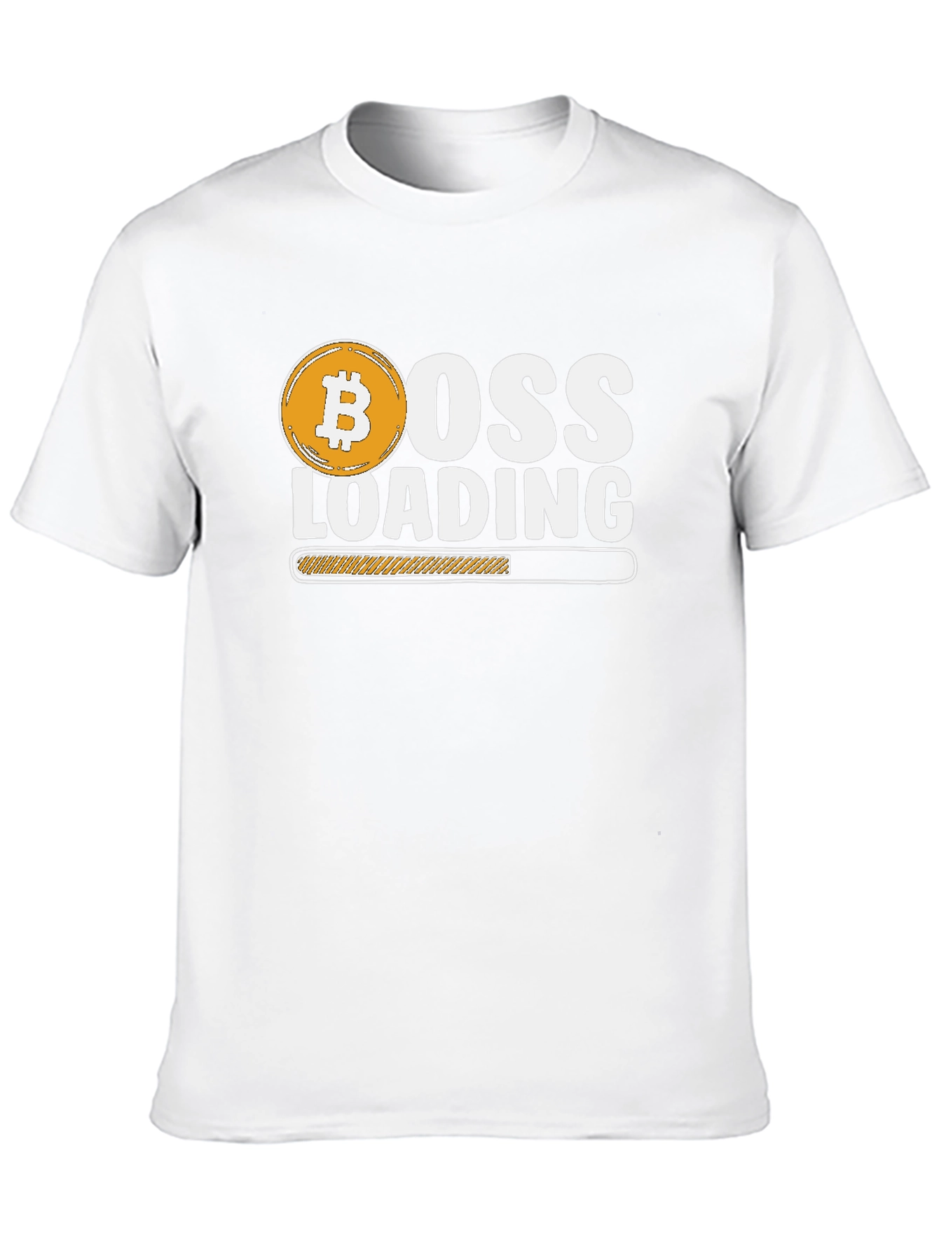 Bitcoin Boss Loading T-Shirt - Crypto Investor Tee