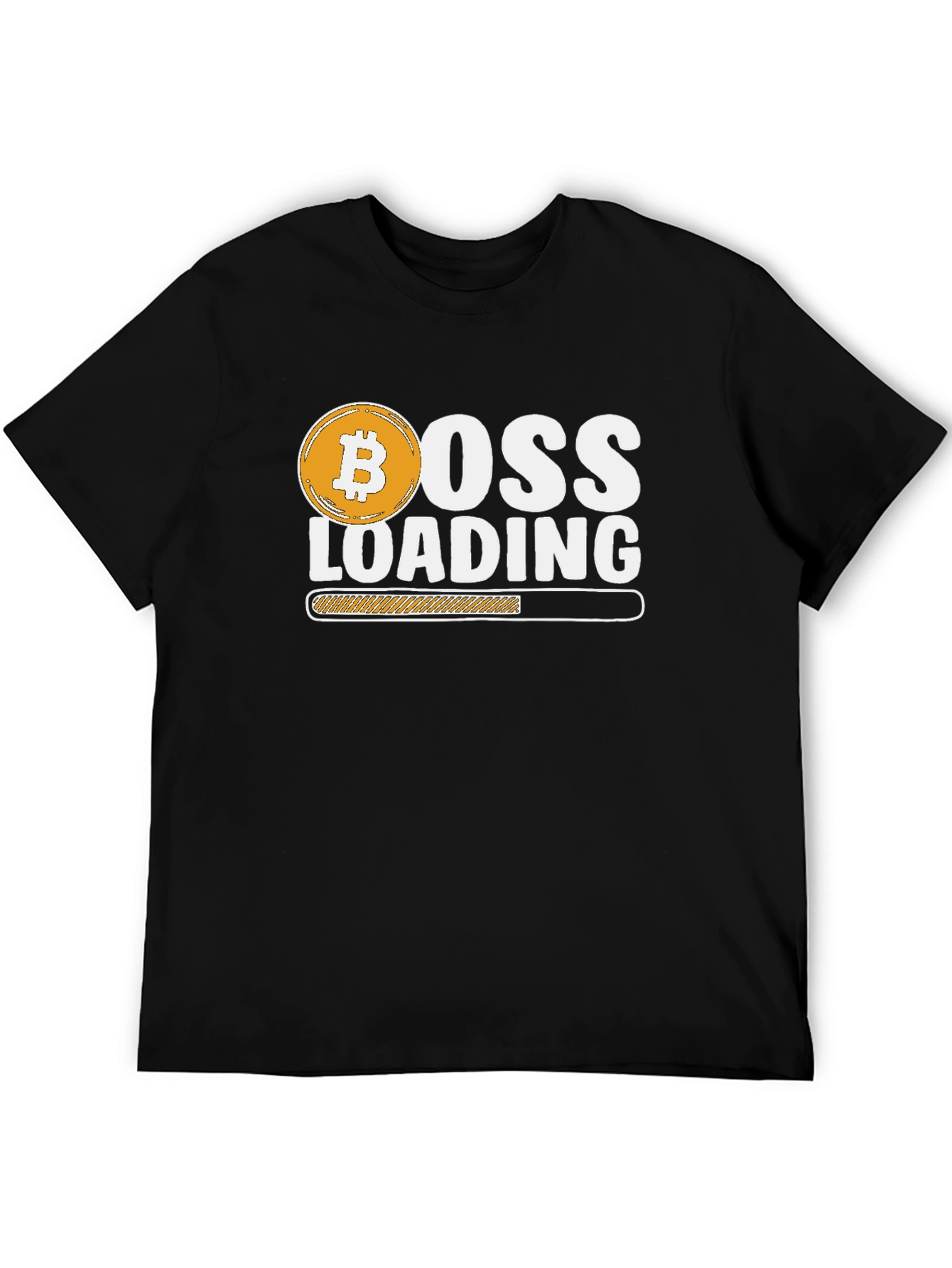 Bitcoin Boss Loading T-Shirt - Crypto Investor Tee