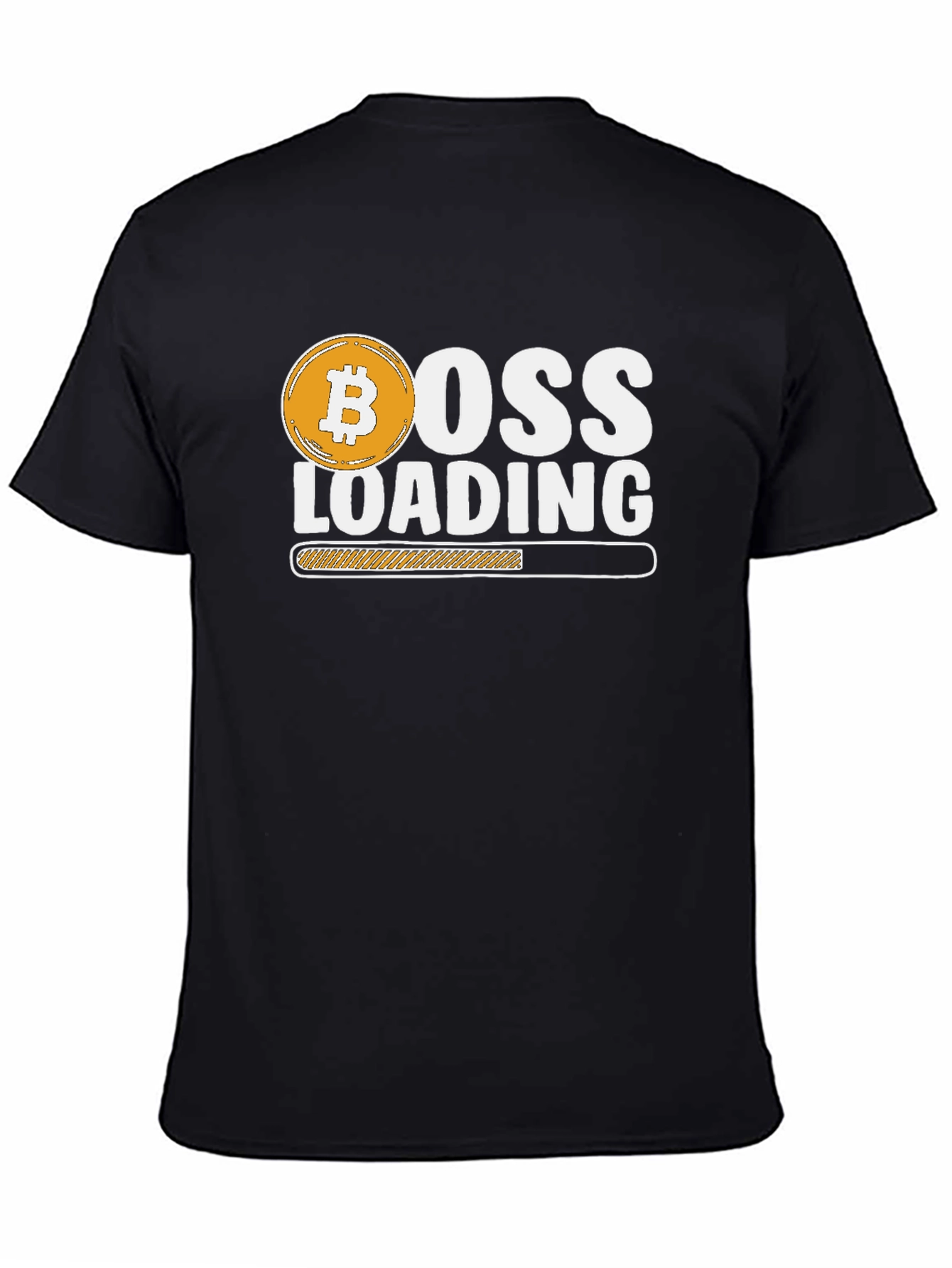 Bitcoin Boss Loading T-Shirt - Crypto Investor Tee