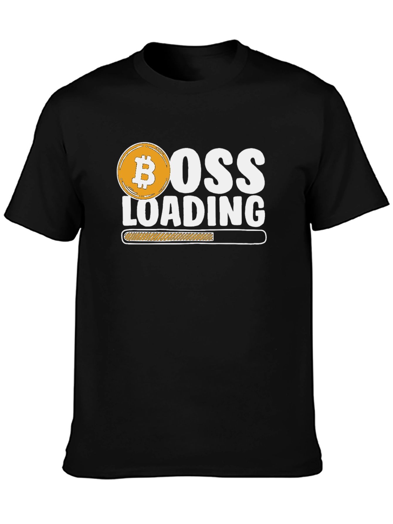 Bitcoin Boss Loading T-Shirt - Crypto Investor Tee