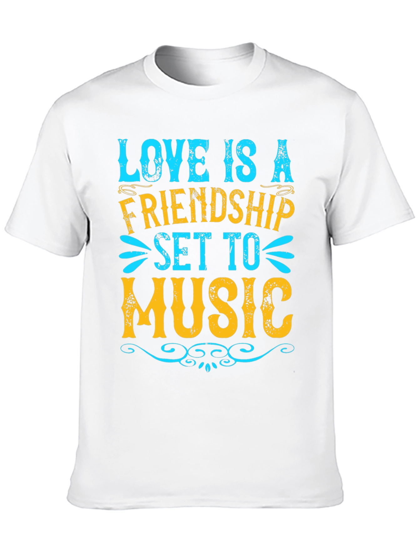 Love is Music Graphic T-Shirt