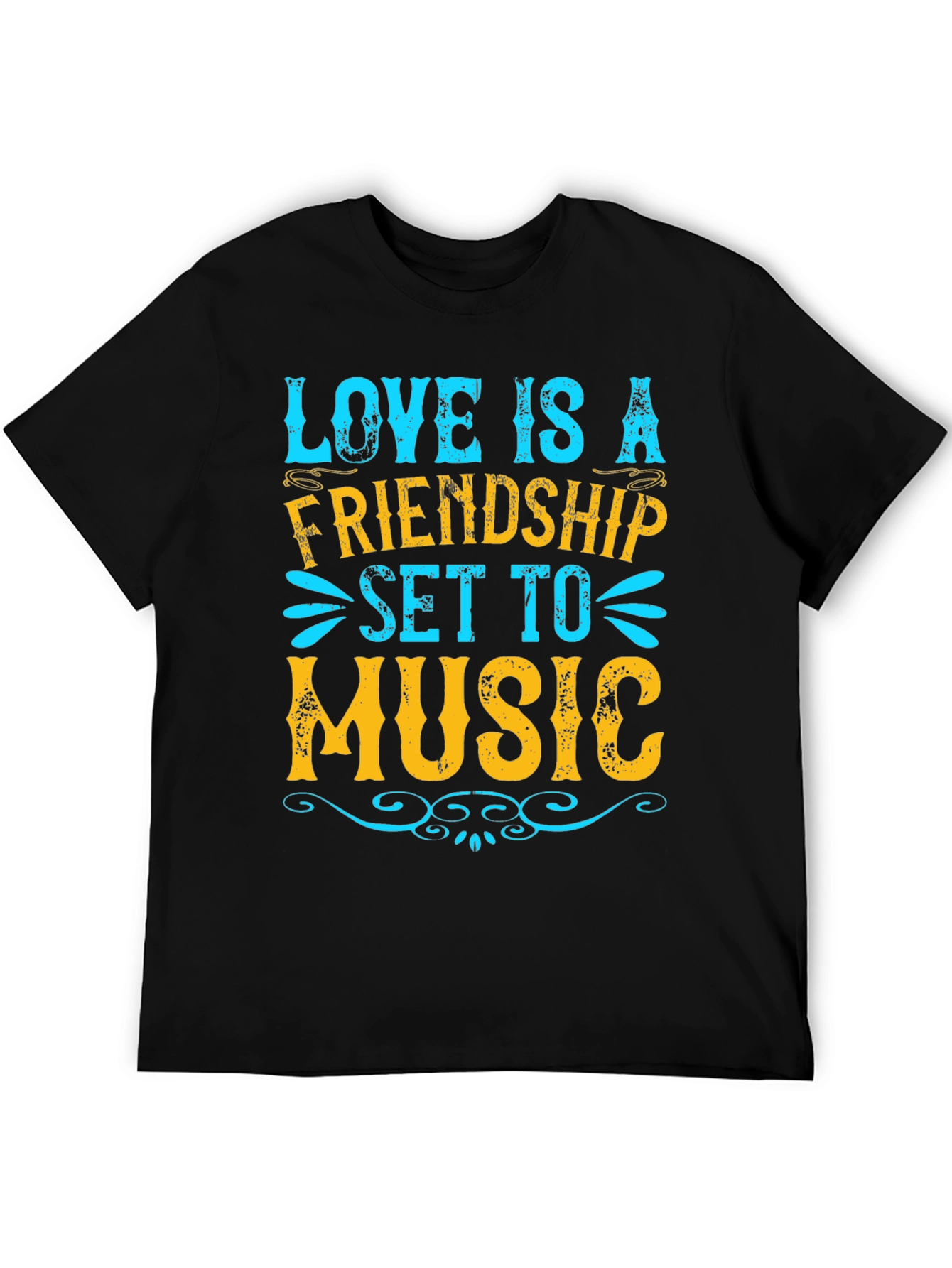 Love is Music Graphic T-Shirt