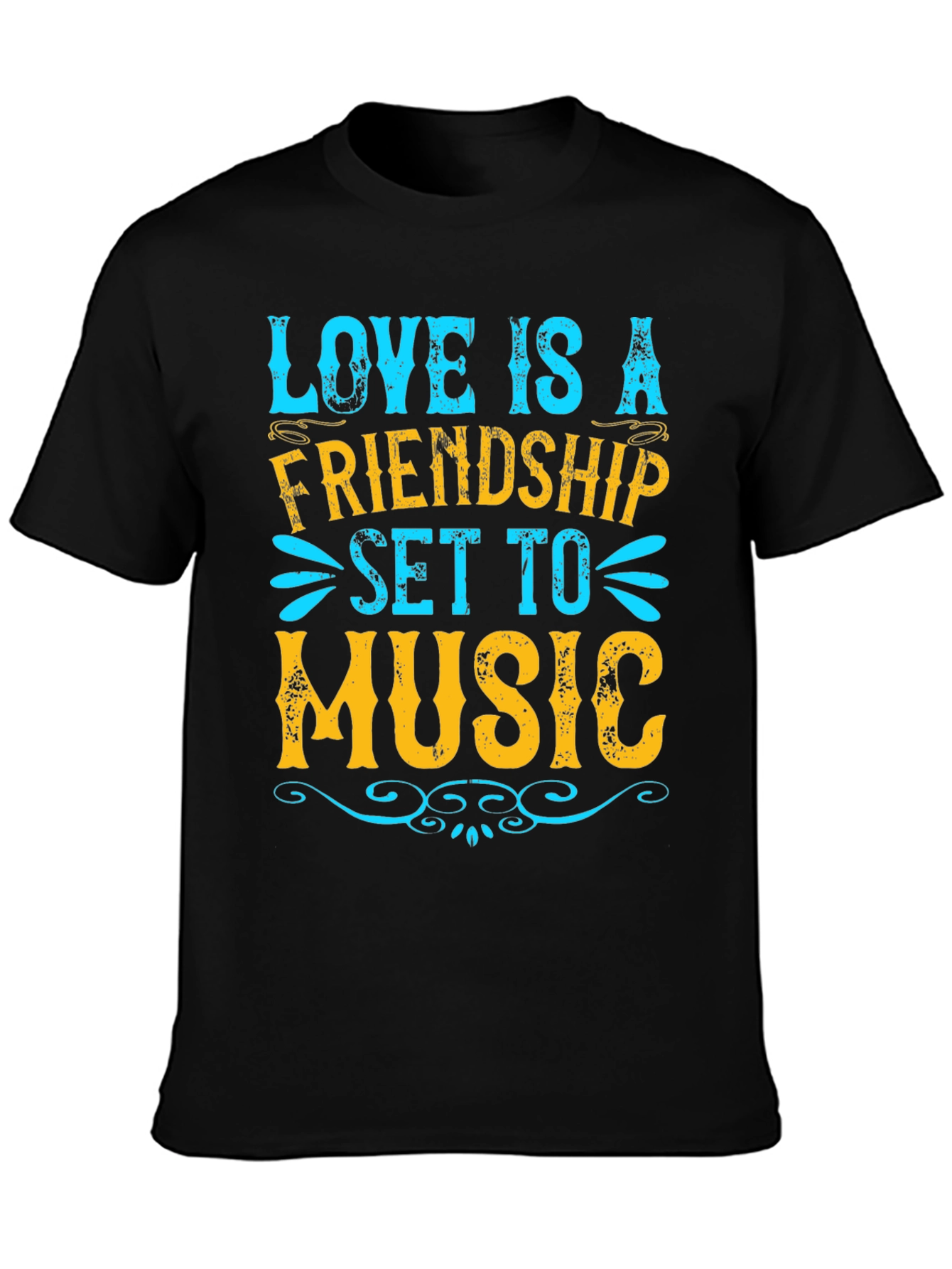 Love is Music Graphic T-Shirt