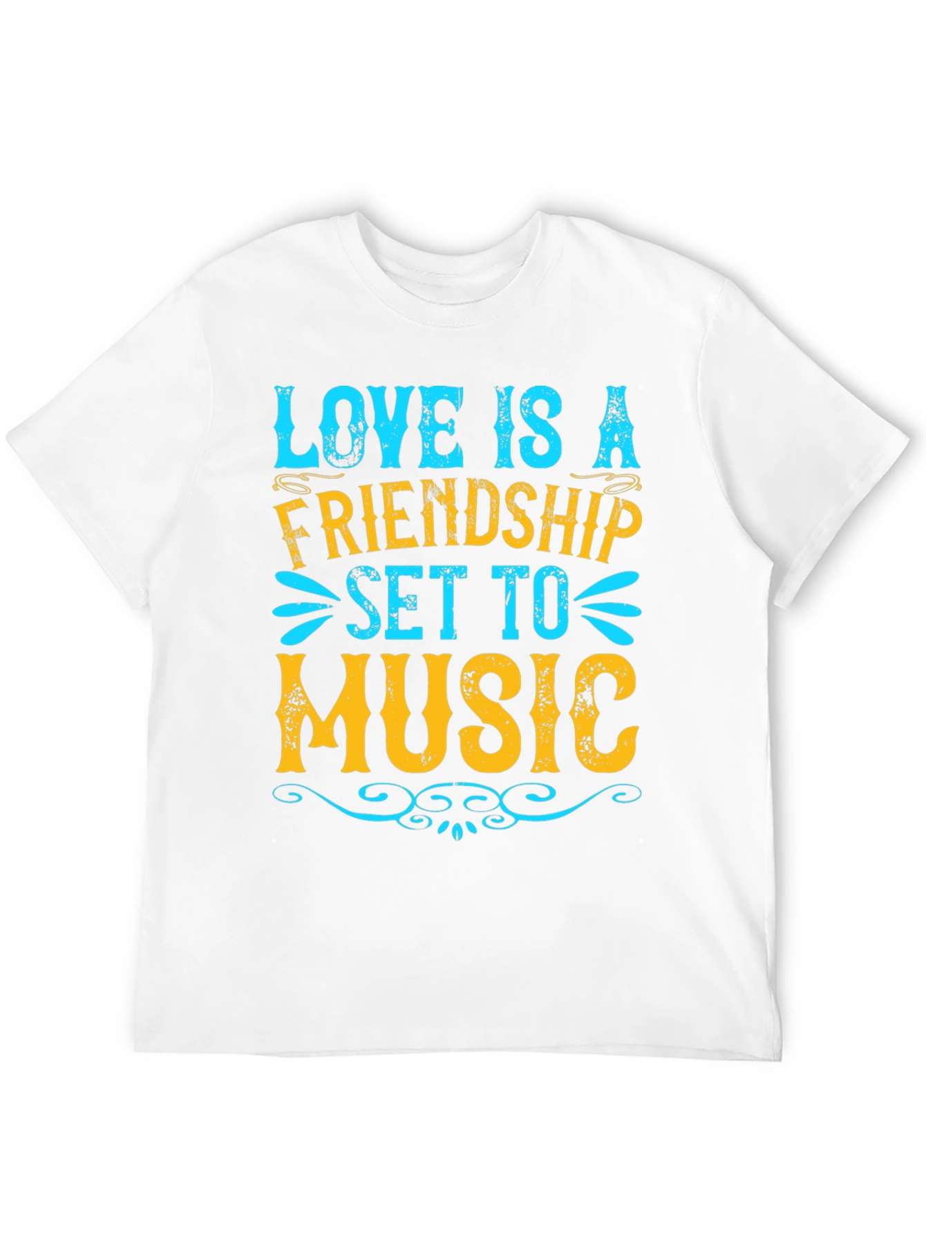 Love is Music Graphic T-Shirt