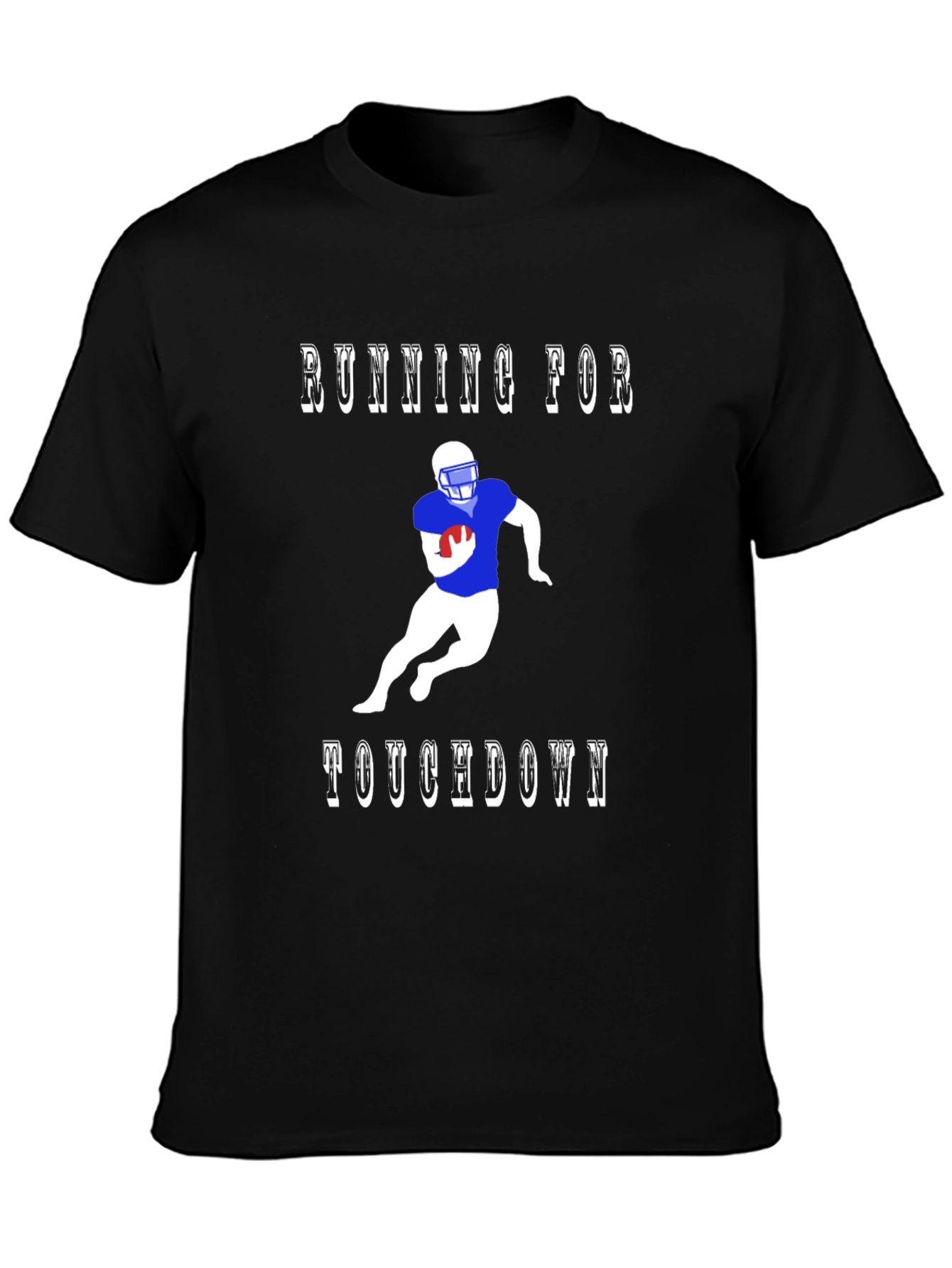Running for Touchdown Graphic T-Shirt