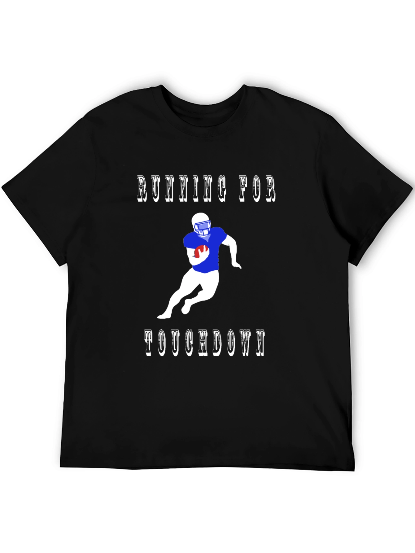 Running for Touchdown Graphic T-Shirt