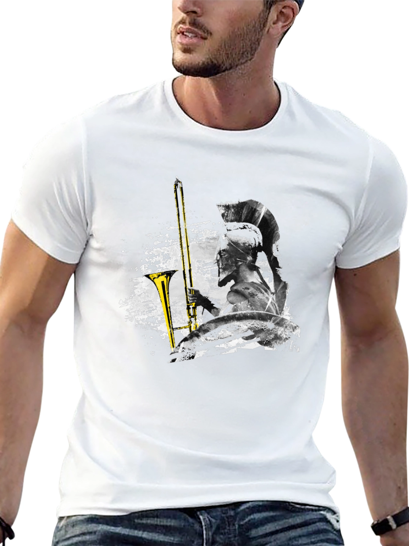 Spartan Trombone Black T-Shirt